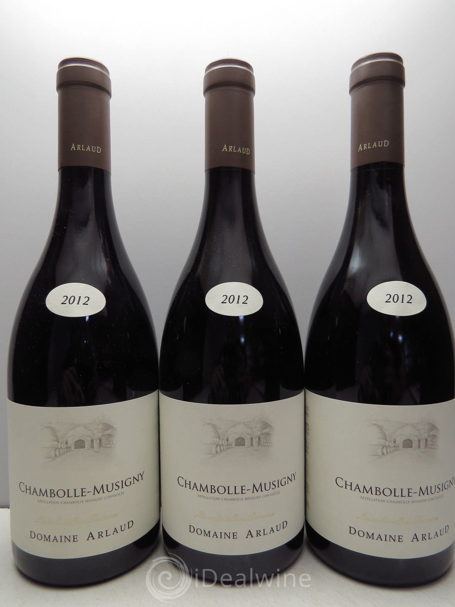 Chambolle-Musigny Arlaud 2012 - Lot de 3 bouteilles - 0