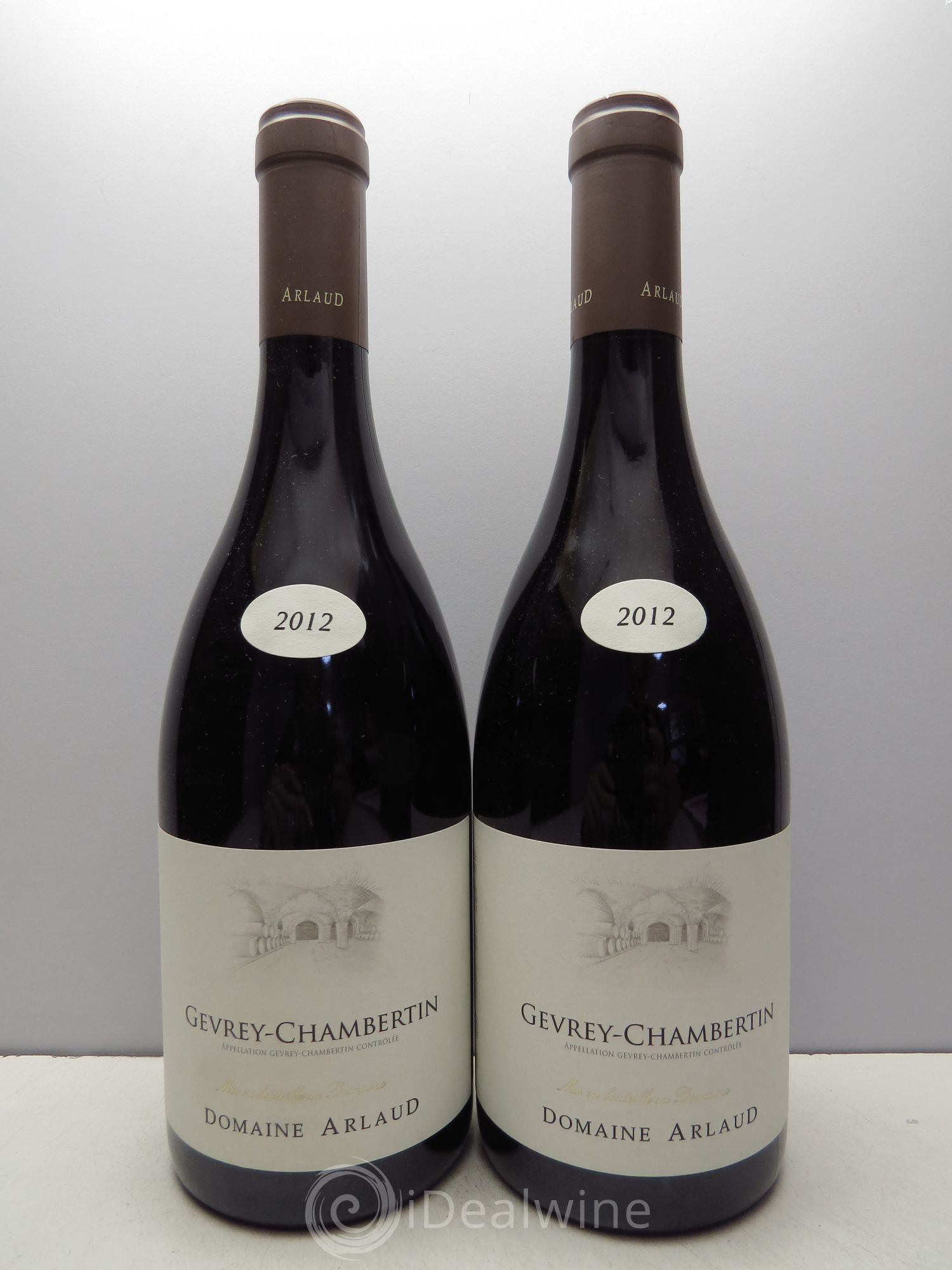 Gevrey-Chambertin Arlaud 2012 - Lot de 2 bouteilles - 0