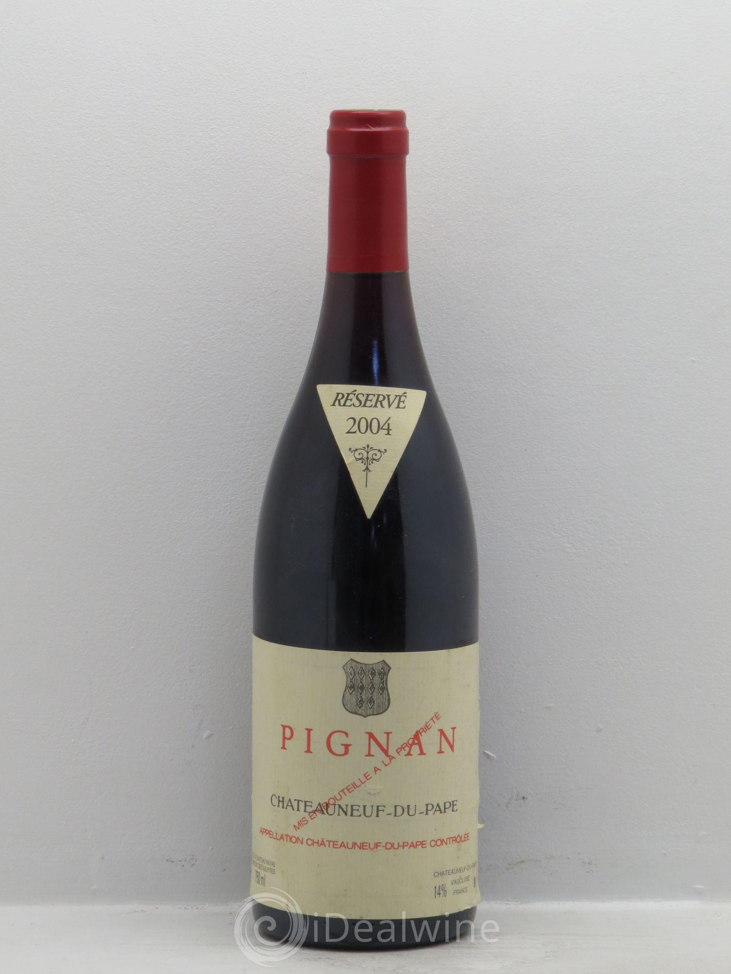 Châteauneuf-du-Pape Pignan Emmanuel Reynaud 2004 - Lot de 1 bouteille - 0