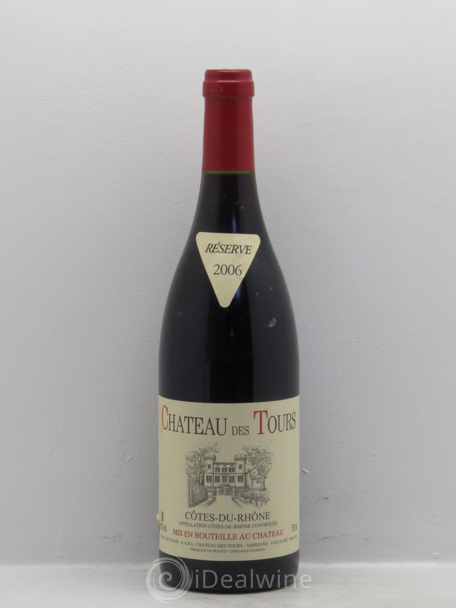 Côtes-du-Rhône Château des Tours Emmanuel Reynaud 2006 - Lot de 1 bouteille - 0