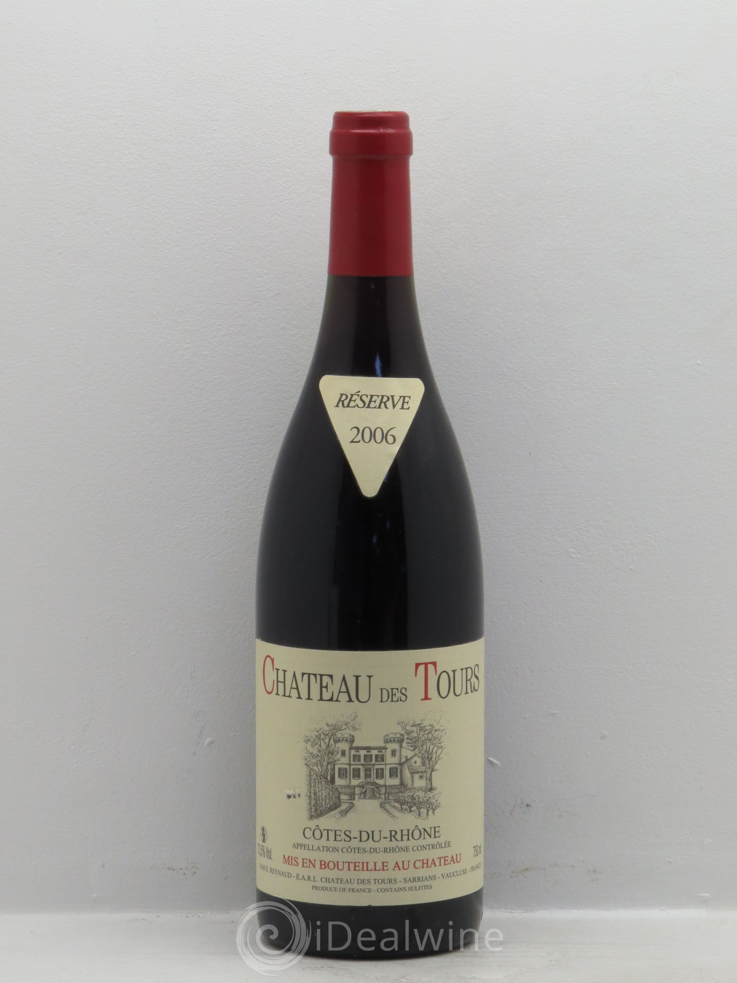 Côtes-du-Rhône Château des Tours Emmanuel Reynaud 2006 - Lot de 1 bouteille - 0