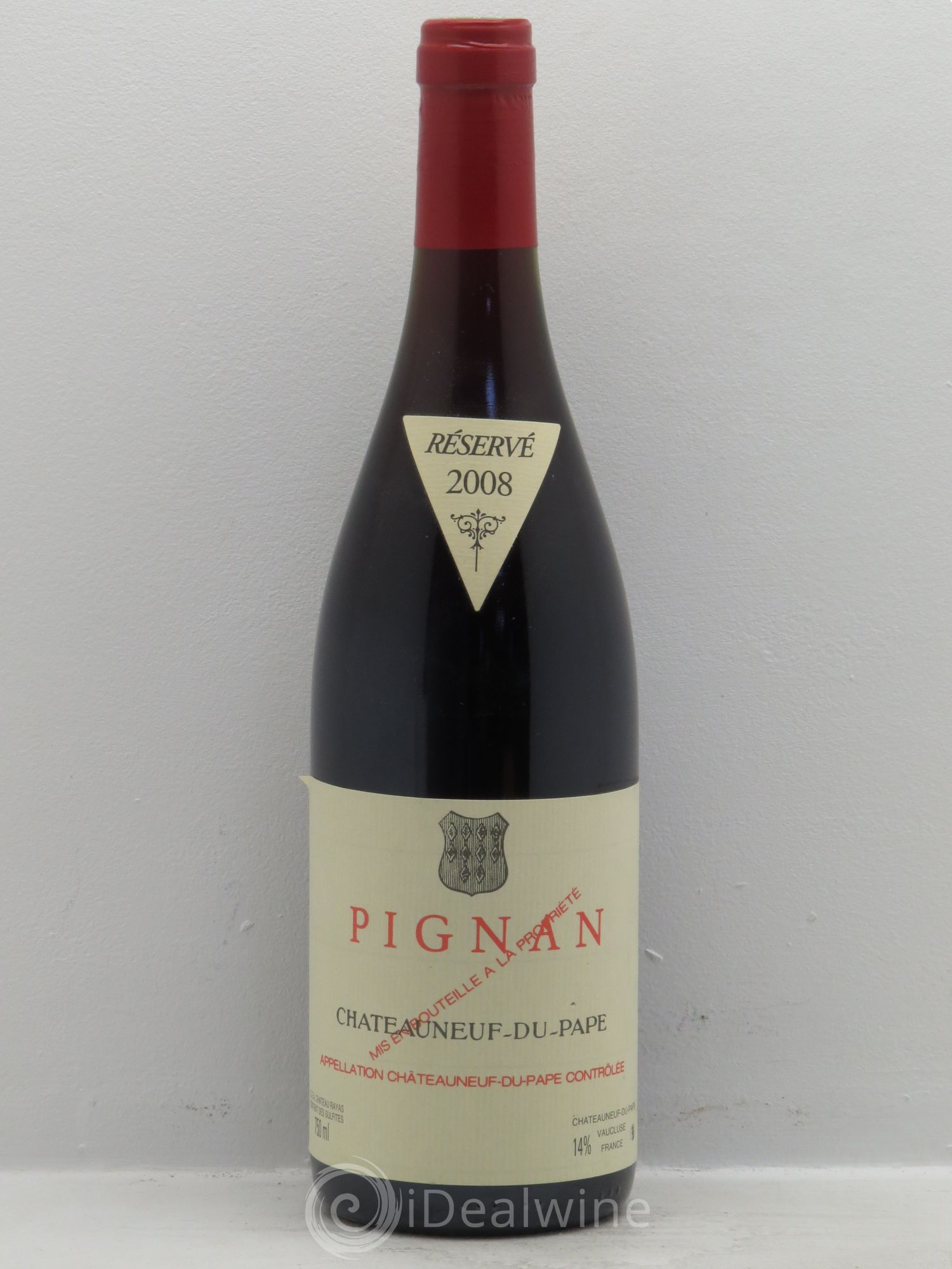 Châteauneuf-du-Pape Pignan Emmanuel Reynaud 2008 - Lot de 1 bouteille - 0