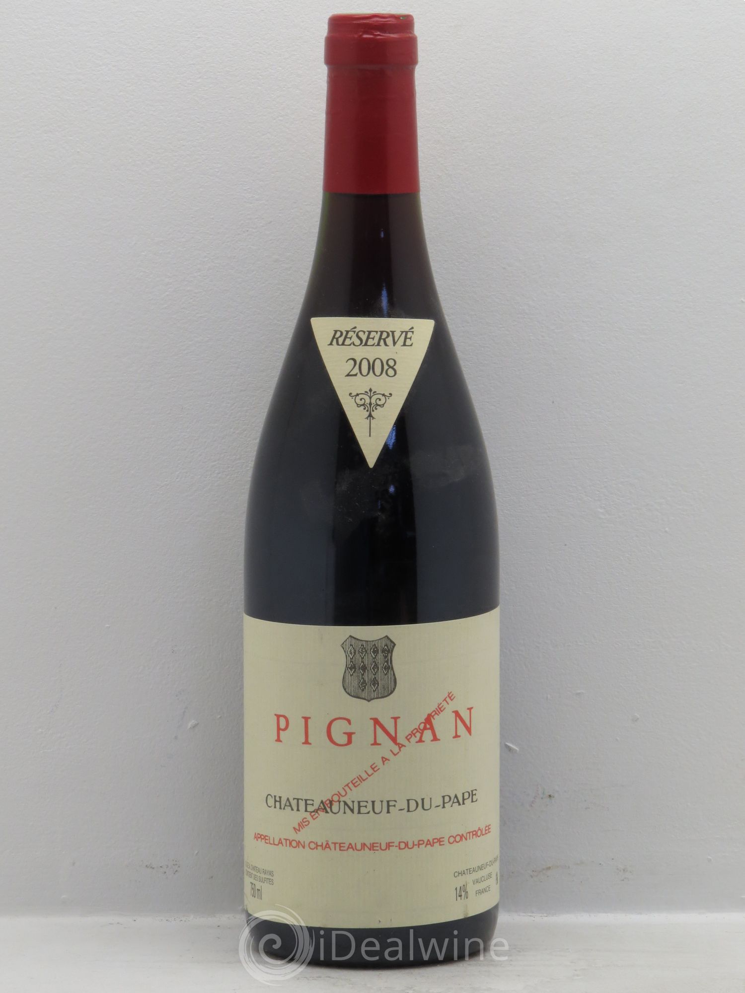 Châteauneuf-du-Pape Pignan Emmanuel Reynaud 2008 - Lot de 1 bouteille - 0