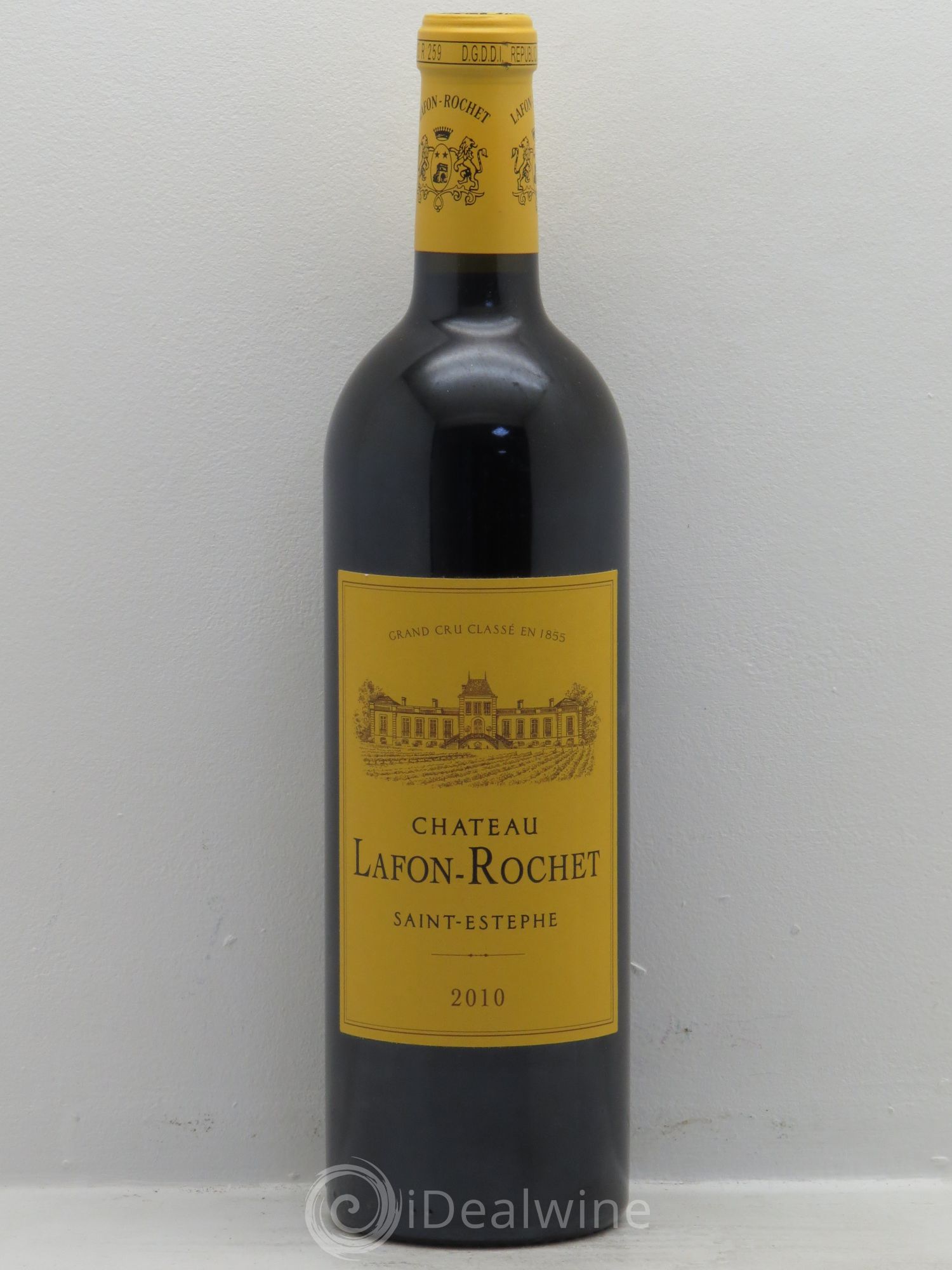 Château Lafon Rochet 4ème Grand Cru Classé 2010 - Lot de 1 bouteille - 0