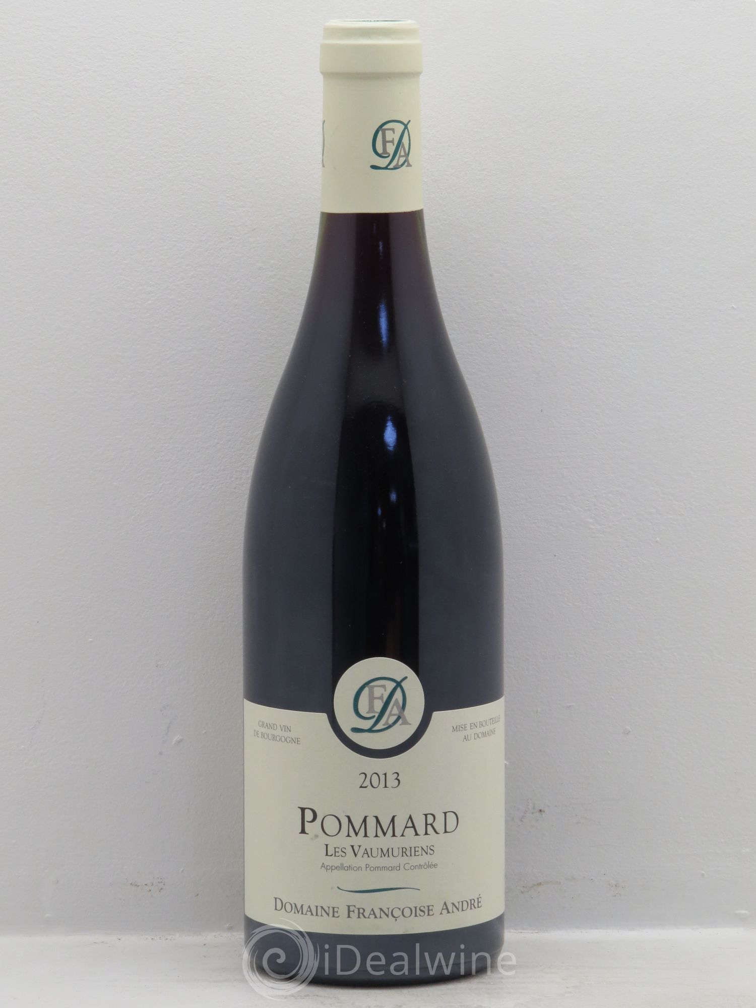 Pommard Les Vaumuriens - Domaine Françoise André (sans prix de réserve) 2013 - Posten von 1 Flasche - 0