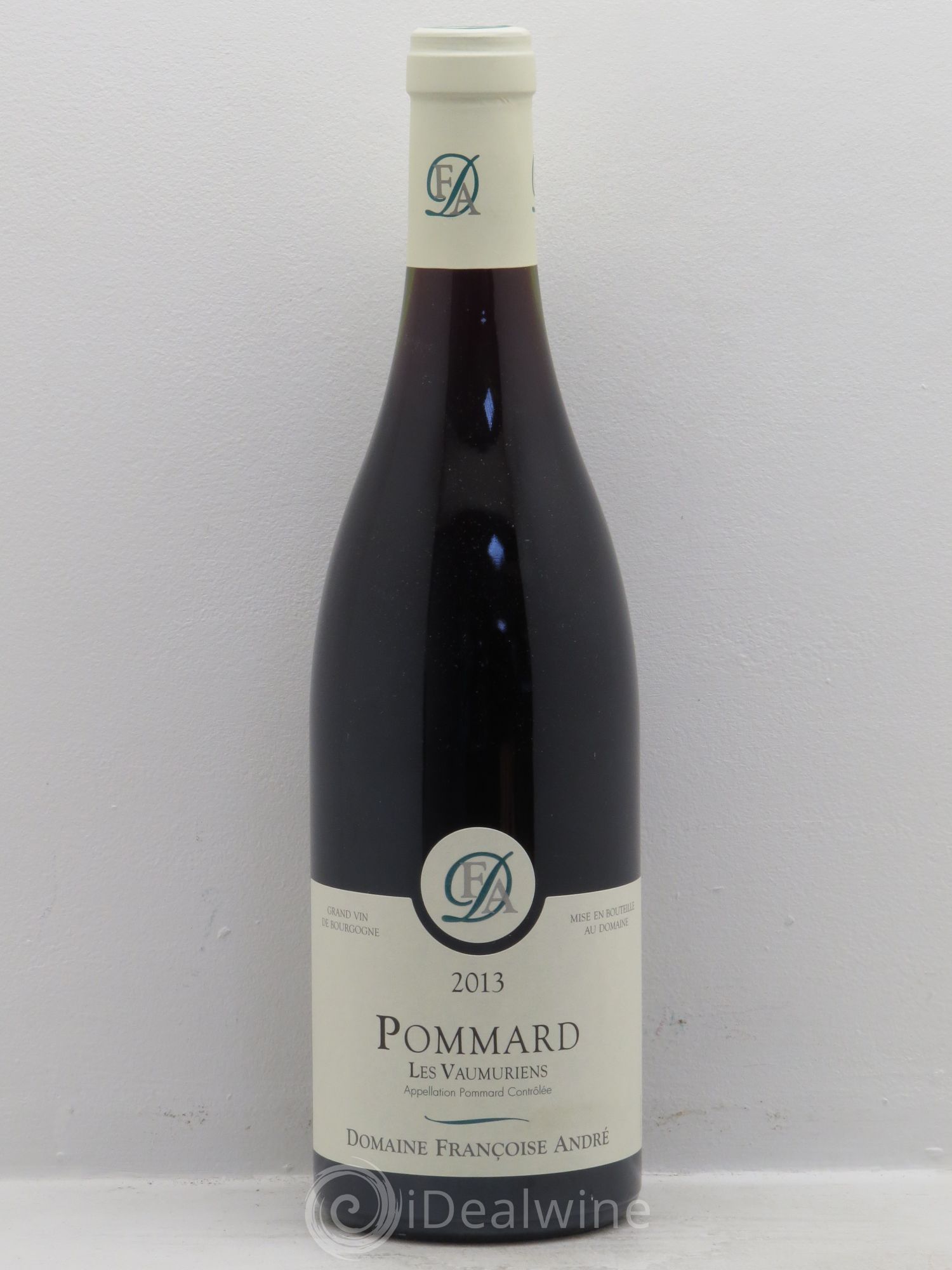 Pommard Les Vaumuriens - Domaine Françoise André (sans prix de réserve) 2013 - Posten von 1 Flasche - 0