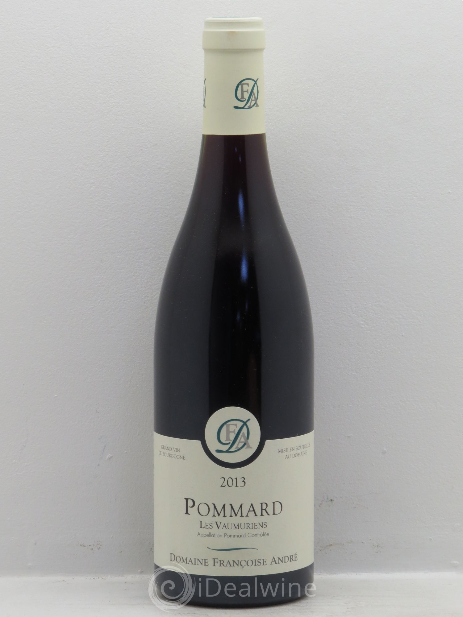 Pommard Les Vaumuriens - Domaine Françoise André (sans prix de réserve) 2013 - Posten von 1 Flasche - 0