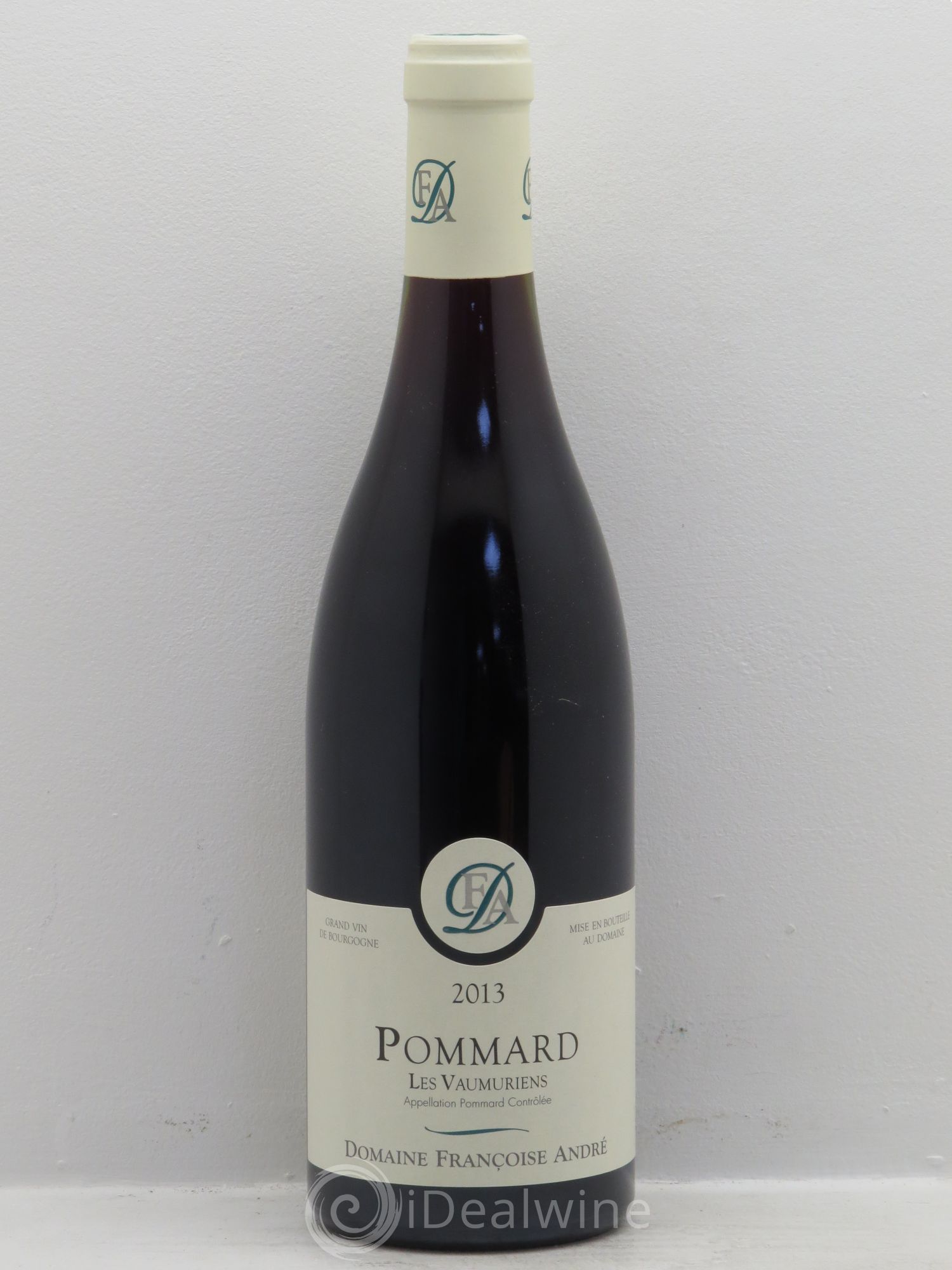 Pommard Les Vaumuriens - Domaine Françoise André (sans prix de réserve) 2013 - Posten von 1 Flasche - 0