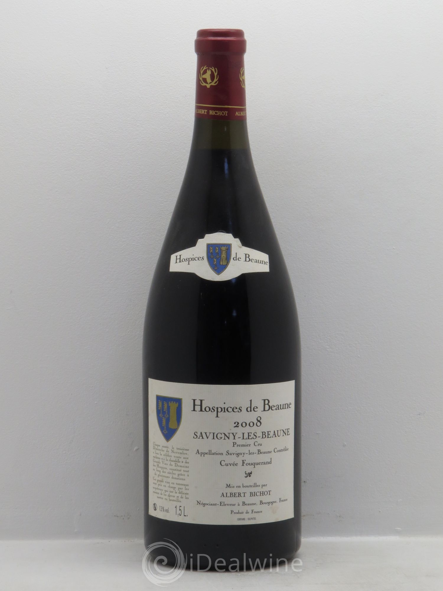 Savigny-lès-Beaune 1er Cru Cuvée Fouquerad - Albert Bichot (sans prix de réserve) 2008 - Posten von 1 Magnum - 0