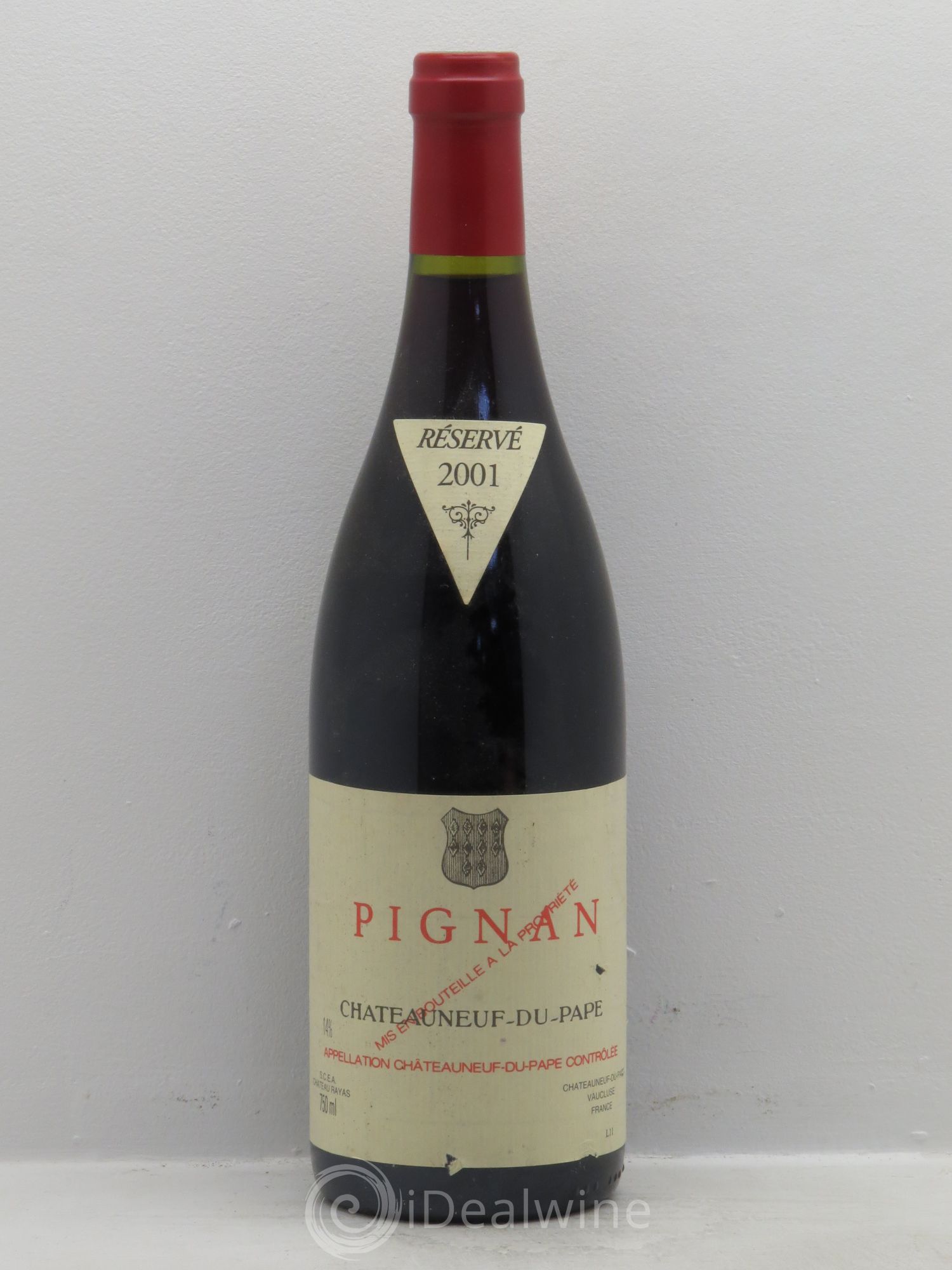 Châteauneuf-du-Pape Pignan Emmanuel Reynaud 2000 - Lot de 1 bouteille - 0