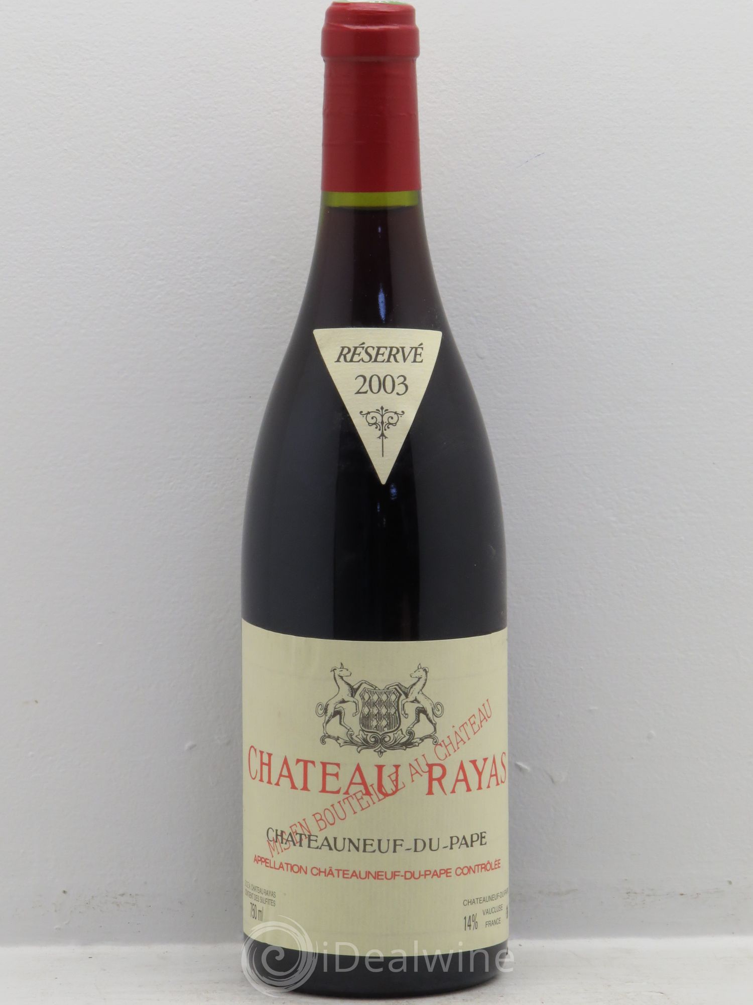 Châteauneuf-du-Pape Château Rayas Emmanuel Reynaud 2003 - Lot de 1 bouteille - 0