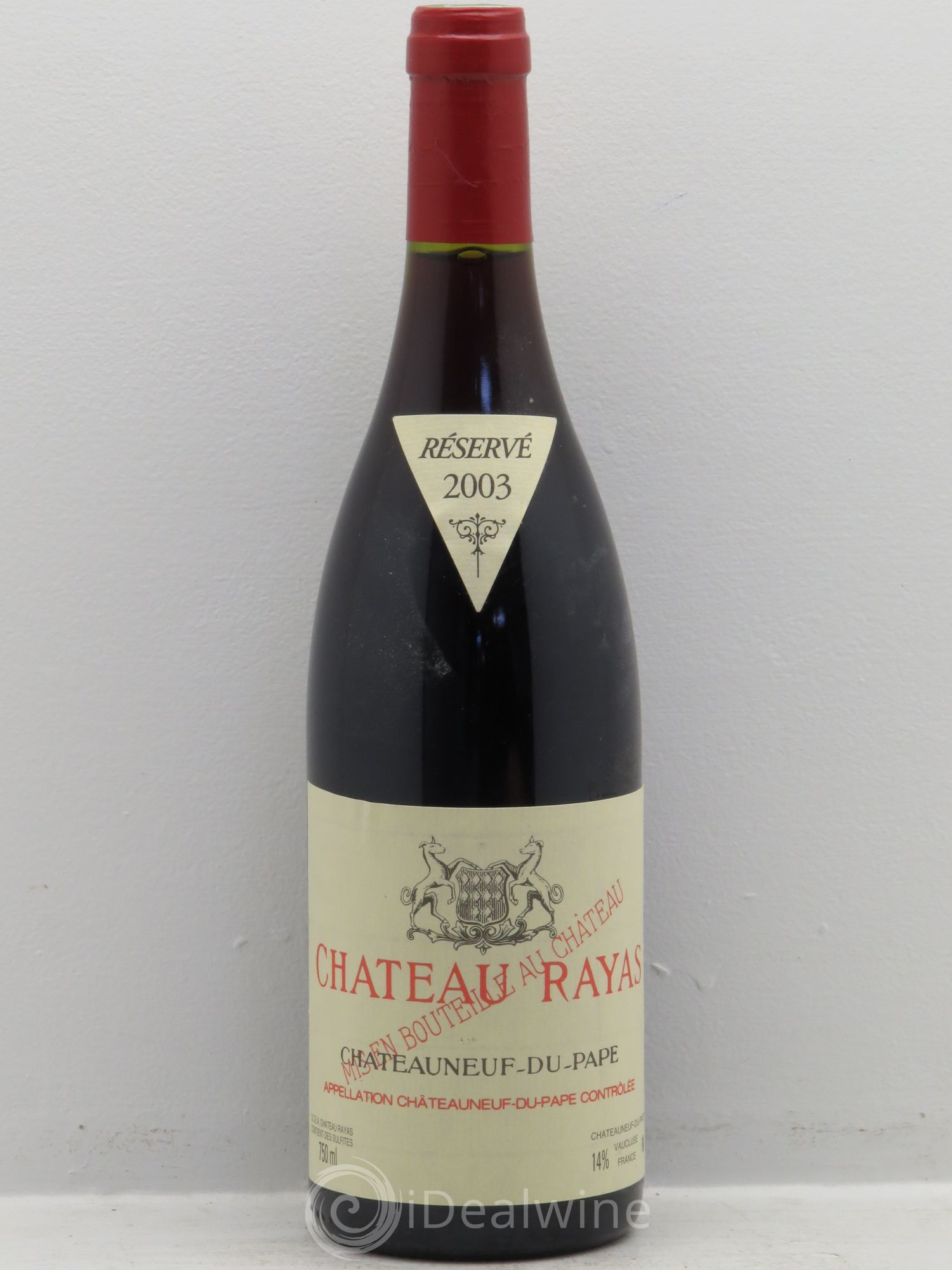 Châteauneuf-du-Pape Château Rayas Emmanuel Reynaud 2003 - Lot de 1 bouteille - 0