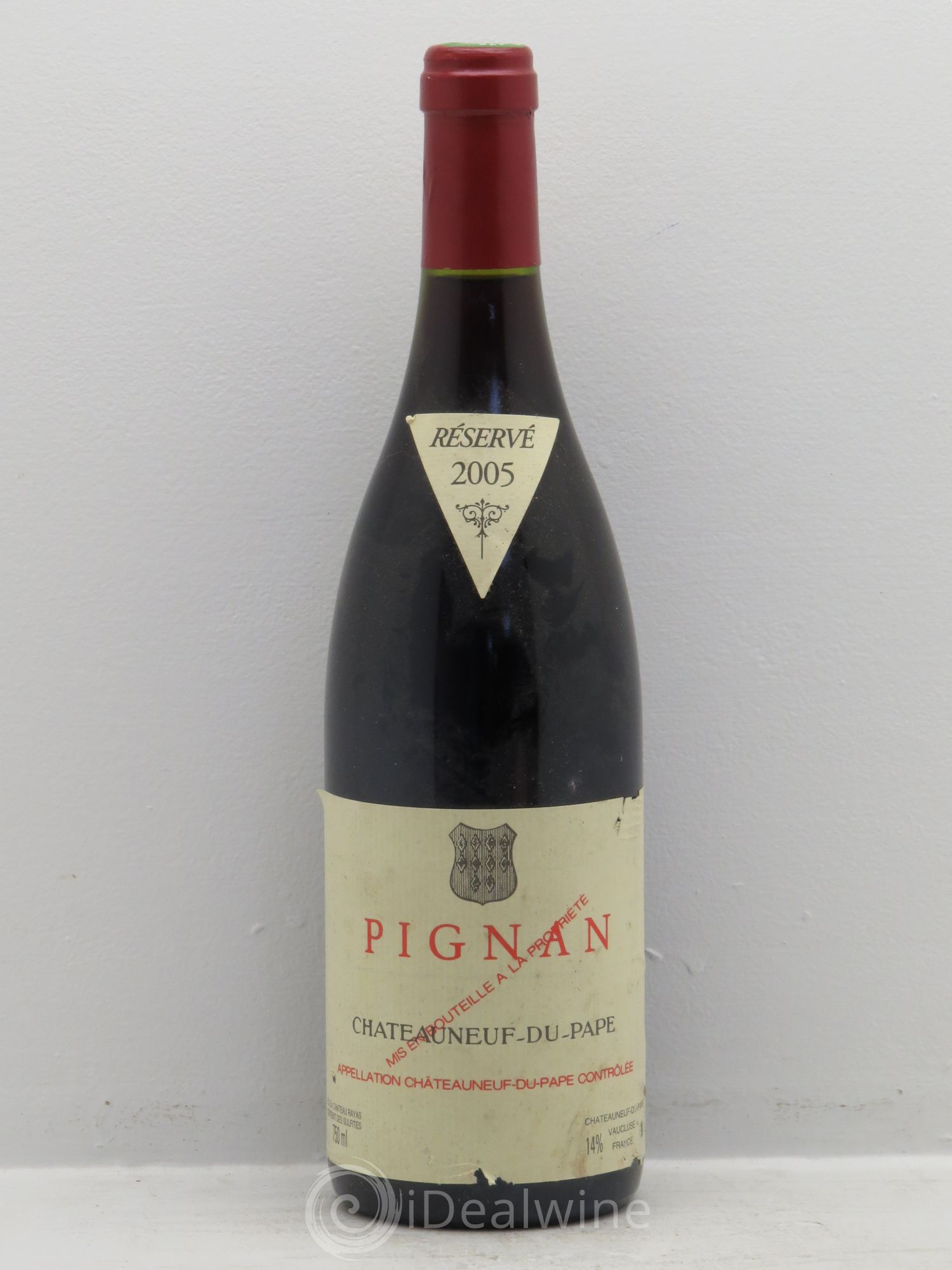 Châteauneuf-du-Pape Pignan Emmanuel Reynaud 2005 - Lot de 1 bouteille - 0