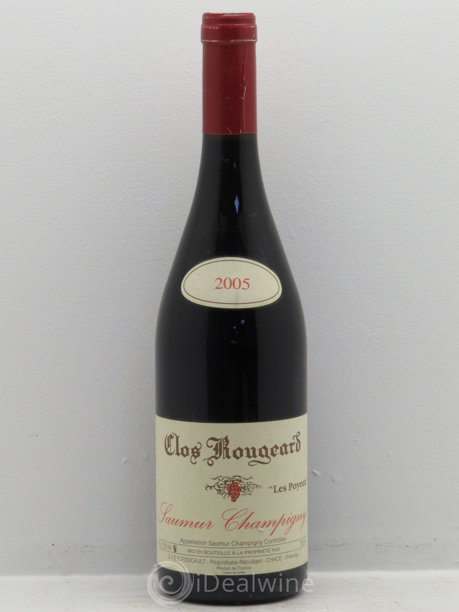 Saumur-Champigny Les Poyeux Clos Rougeard 2005 - Lot de 1 bouteille - 0
