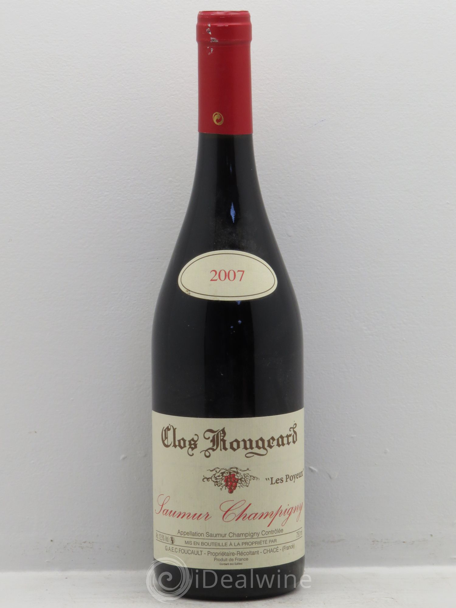 Saumur-Champigny Les Poyeux Clos Rougeard 2007 - Lot de 1 bouteille - 0