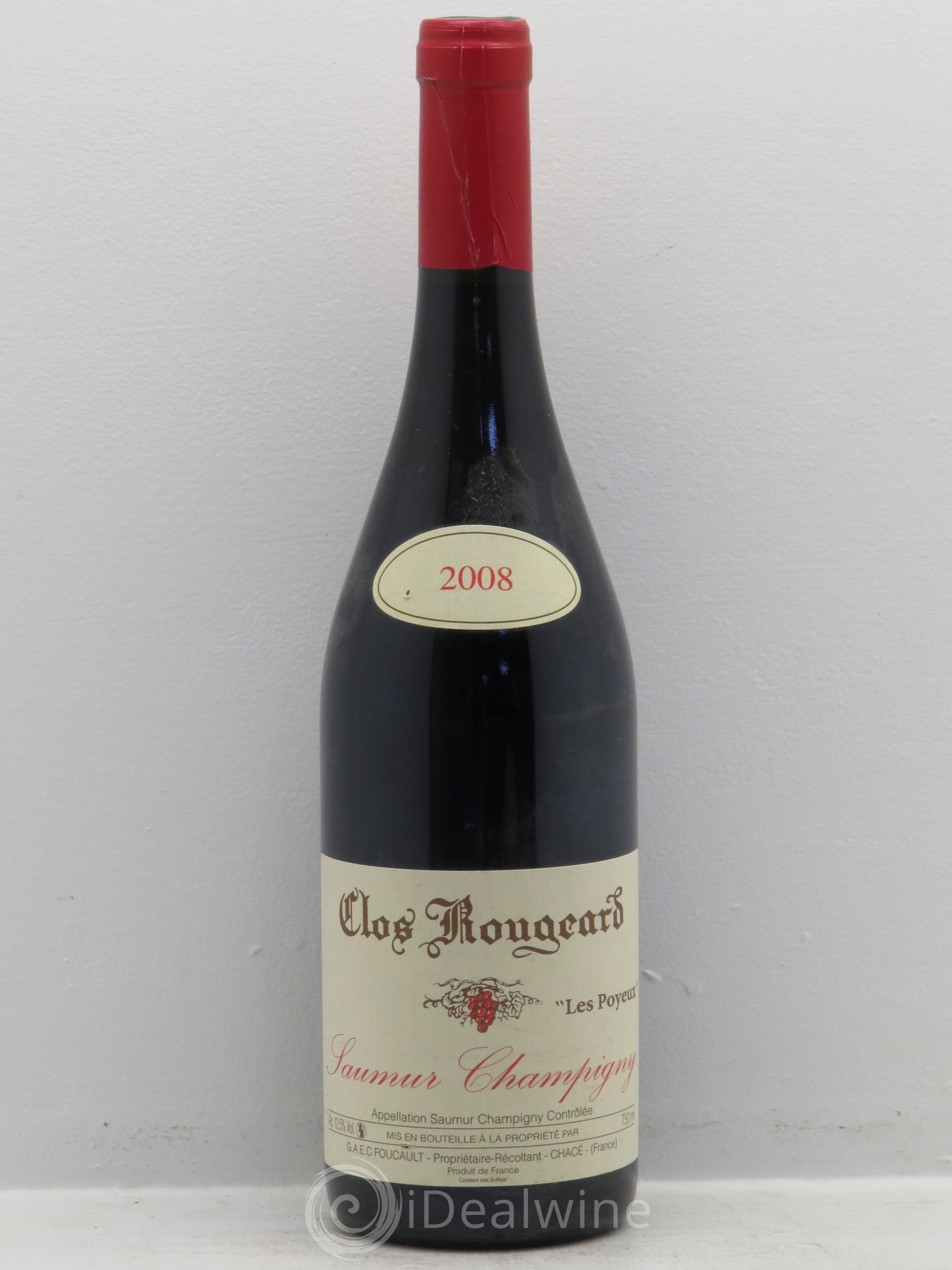 Saumur-Champigny Les Poyeux Clos Rougeard 2008 - Lot de 1 bouteille - 0