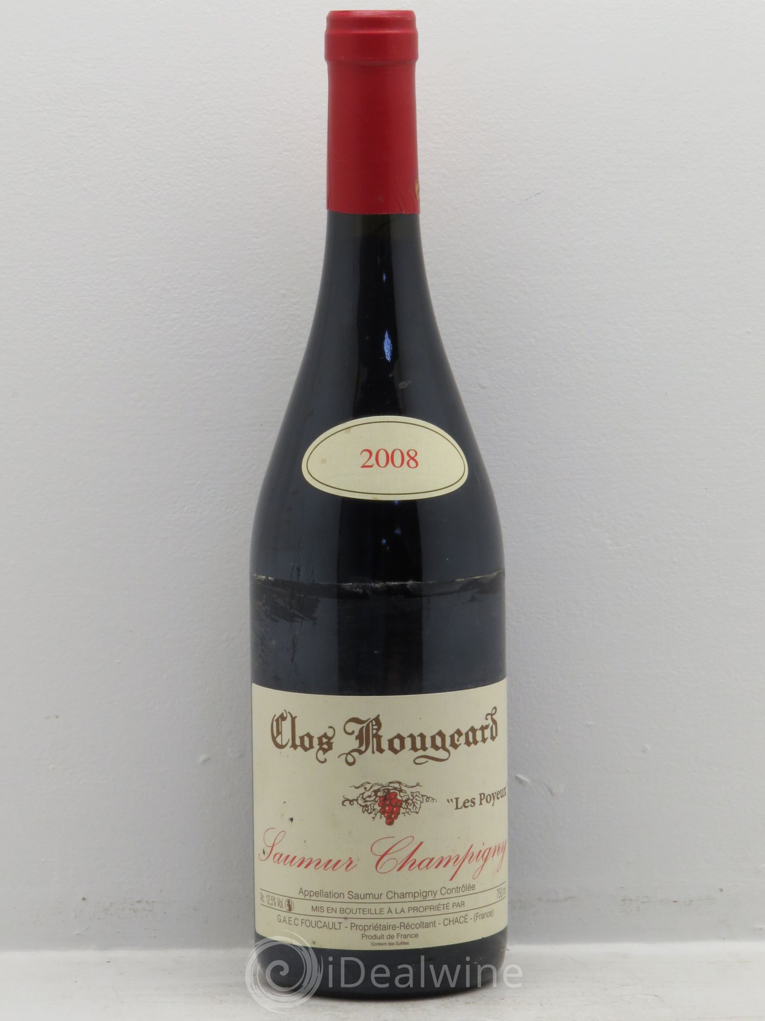 Saumur-Champigny Les Poyeux Clos Rougeard 2008 - Lot de 1 bouteille - 0