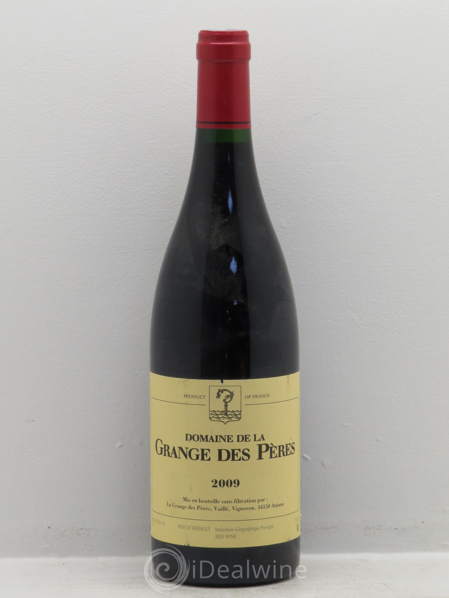 Pays d'Hérault Grange des Pères Laurent Vaillé 2009 - Lot de 1 bouteille - 0