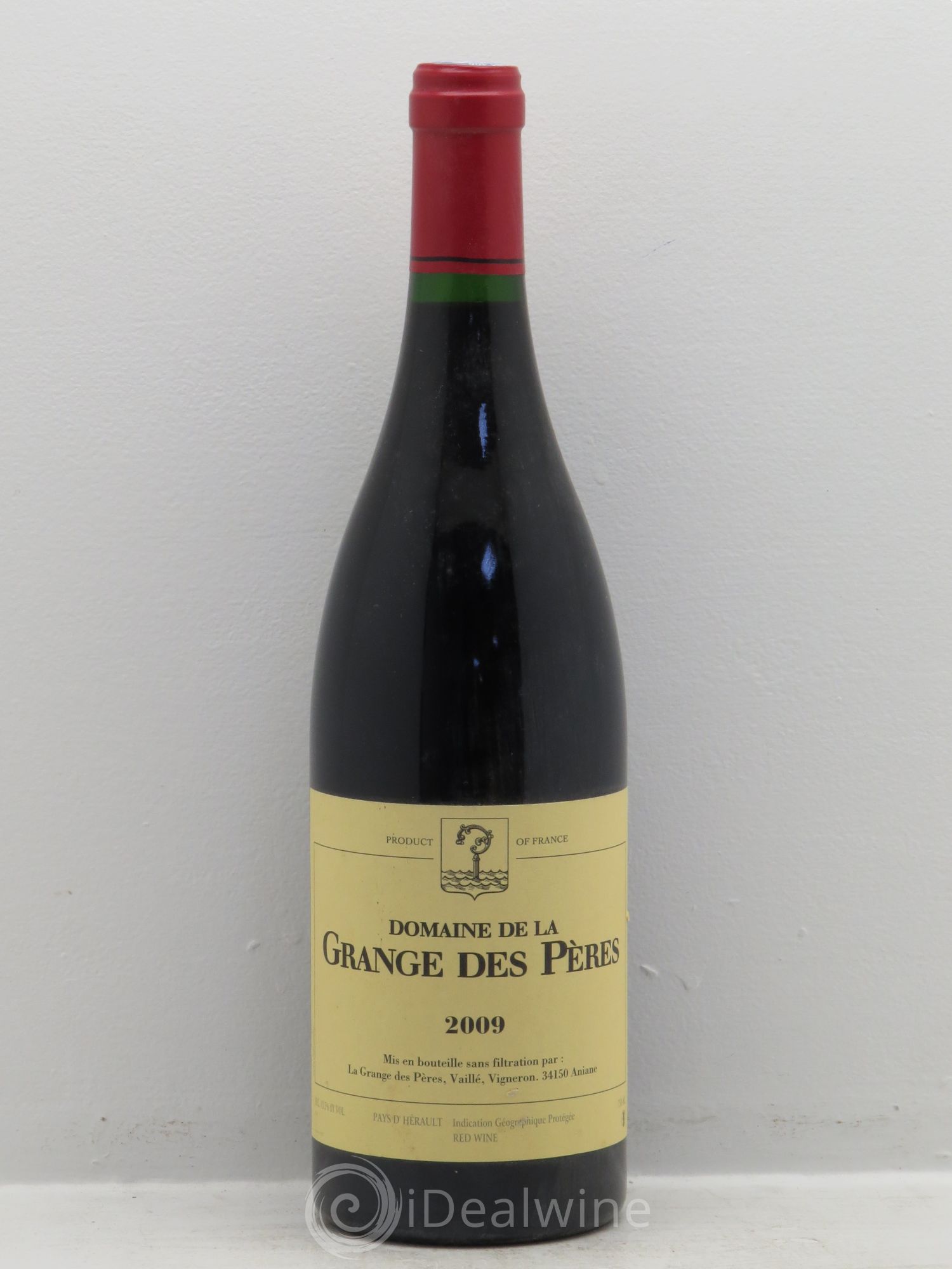 Pays d'Hérault Grange des Pères Laurent Vaillé 2009 - Lot de 1 bouteille - 0