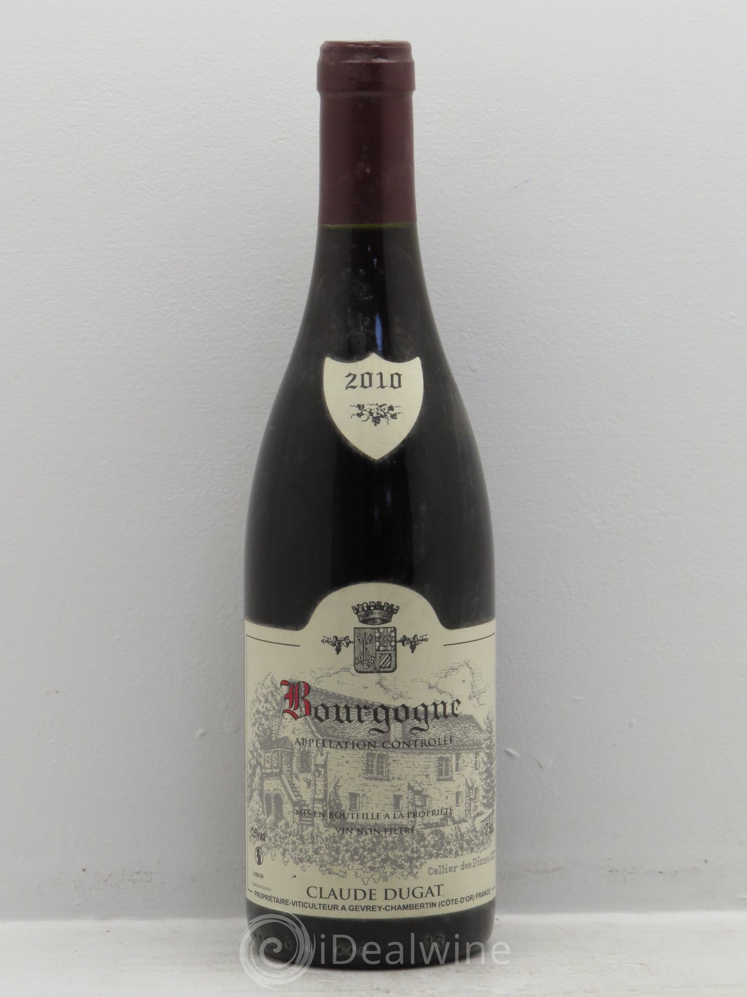 Bourgogne Claude Dugat 2010 - Lot de 1 bouteille - 0