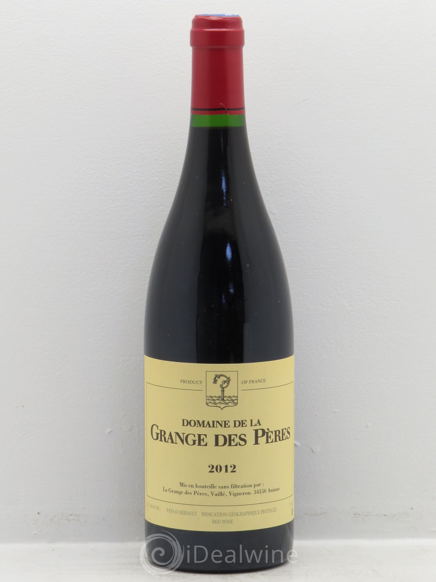 Pays d'Hérault Grange des Pères Laurent Vaillé à partir du 16/02/2016 2012 - Lot de 1 bouteille - 0