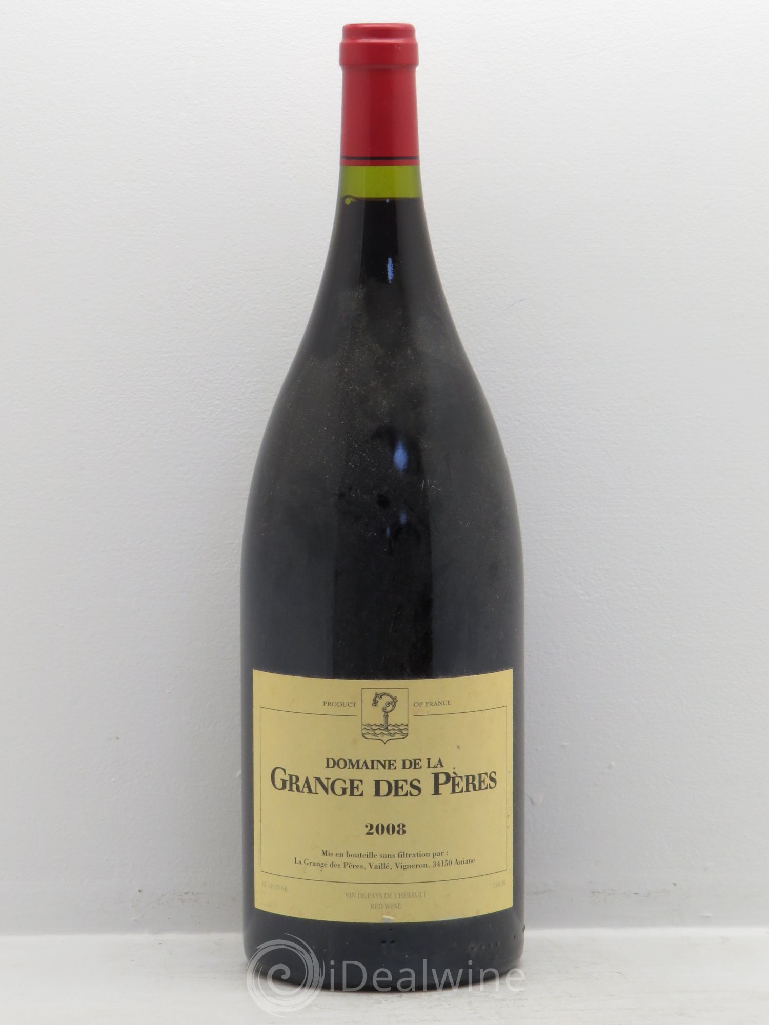 Pays d'Hérault Grange des Pères Laurent Vaillé 2008 - Lot de 1 magnum - 0
