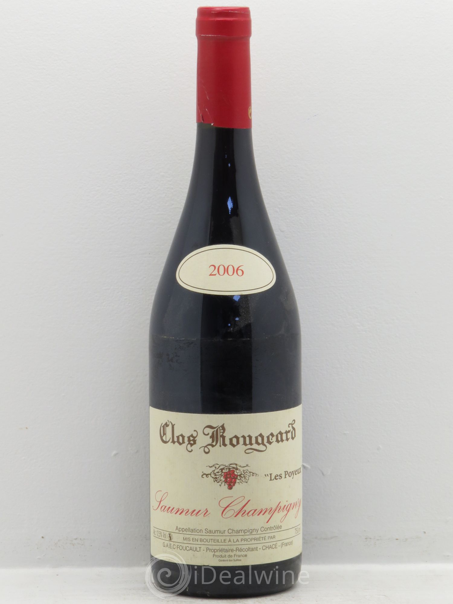Saumur-Champigny Les Poyeux Clos Rougeard 2006 - Lot de 1 bouteille - 0