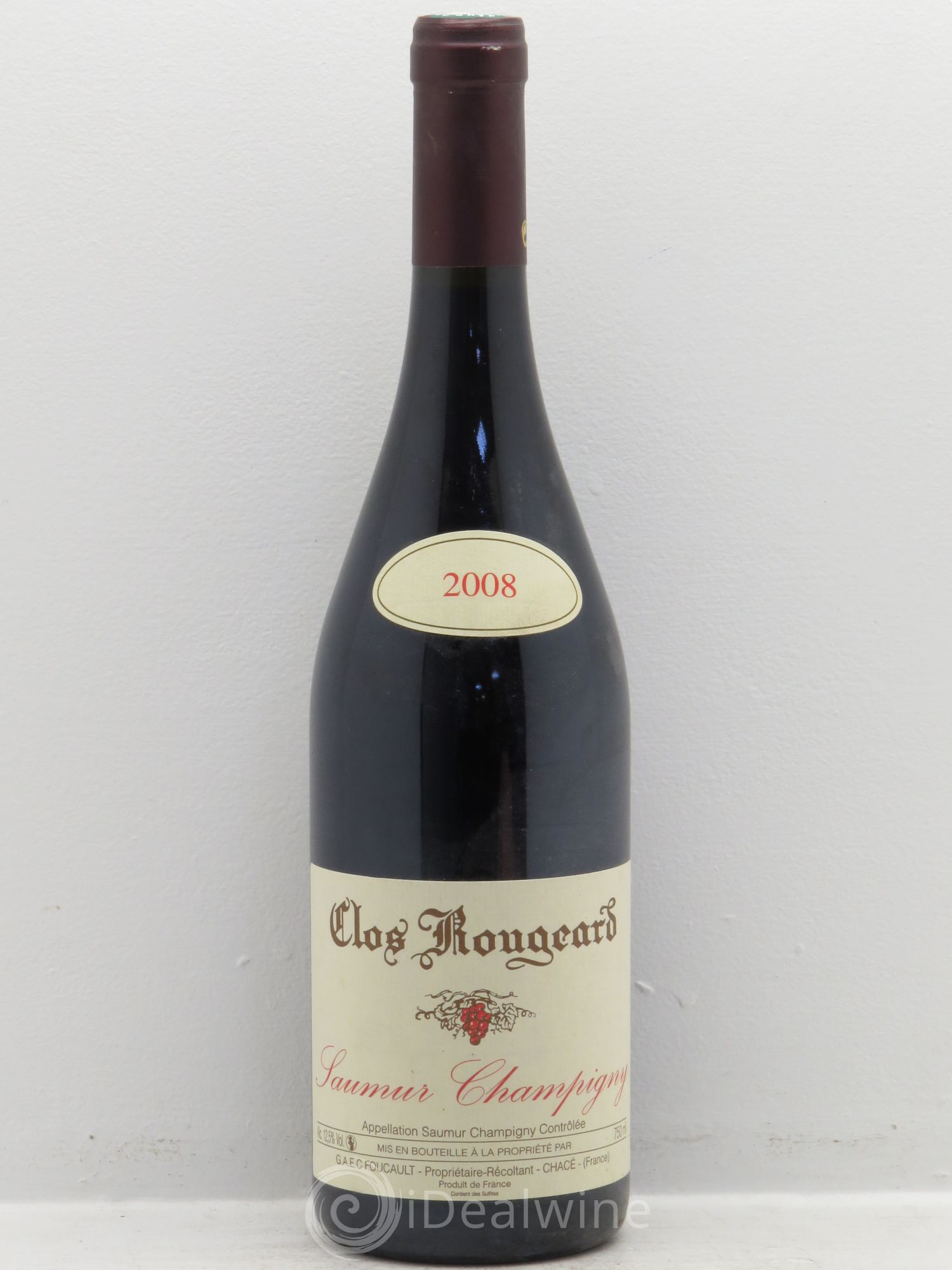 Saumur-Champigny Clos Rougeard 2008 - Lot de 1 bouteille - 0