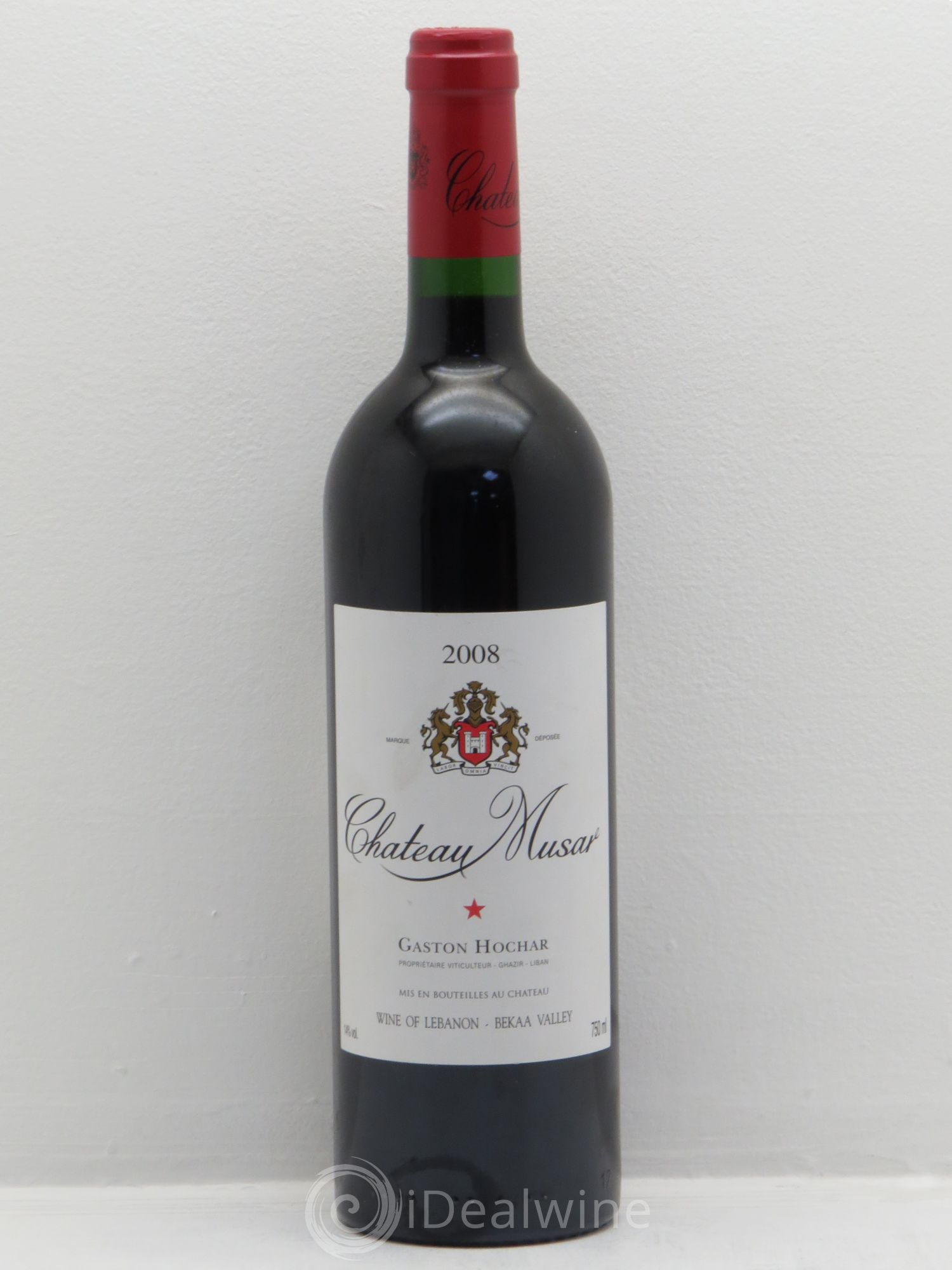 Château Musar Serge Hochar 2008 - Lot de 1 bouteille - 0
