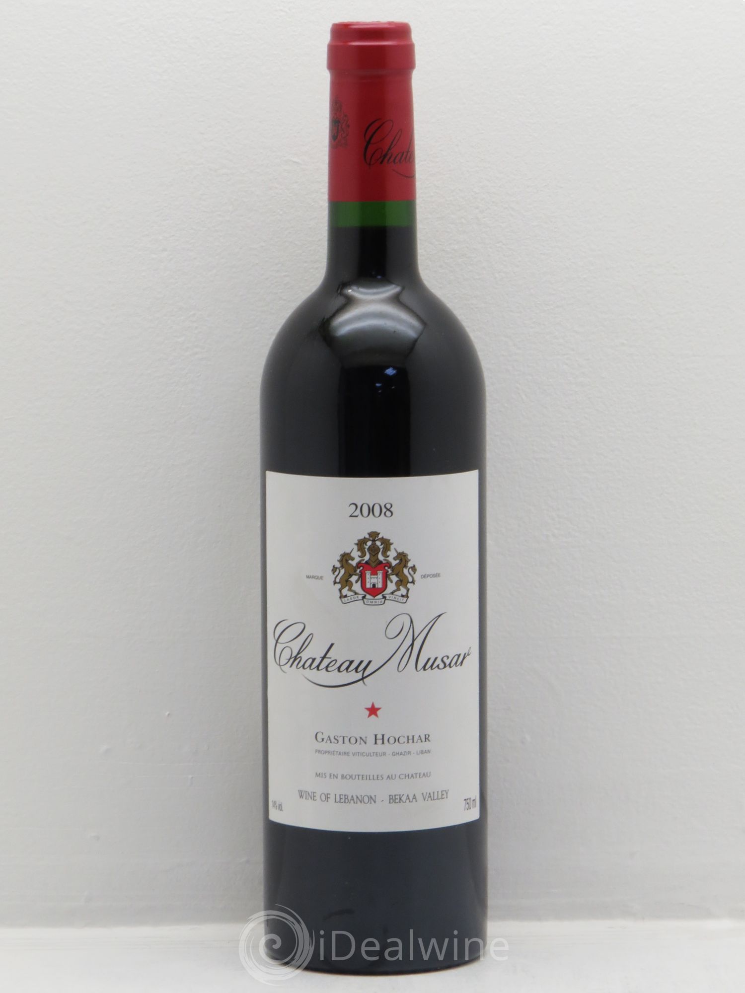 Château Musar Serge Hochar 2008 - Lot de 1 bouteille - 0