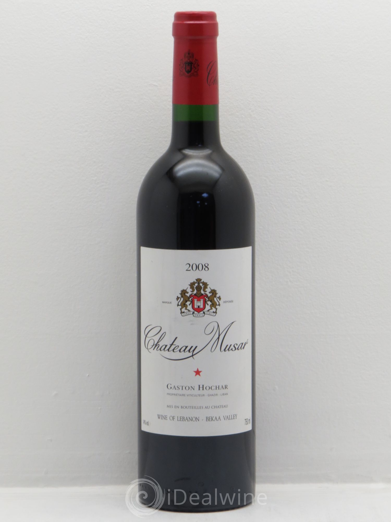 Château Musar Serge Hochar 2008 - Lot de 1 bouteille - 0