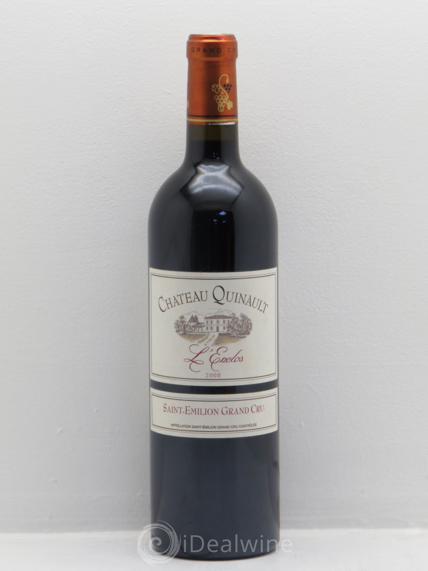 Château Quinault L'Enclos 2008 - Lot de 1 bouteille - 0