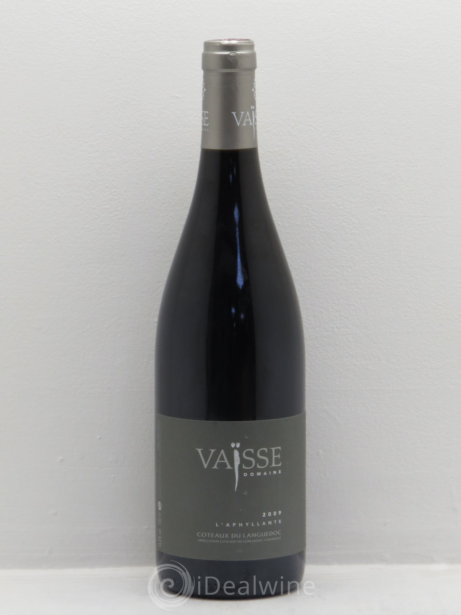 Coteaux du Languedoc L'APHYLLANTE Domaine VAÏSSE 2009 - Posten von 1 Flasche - 0