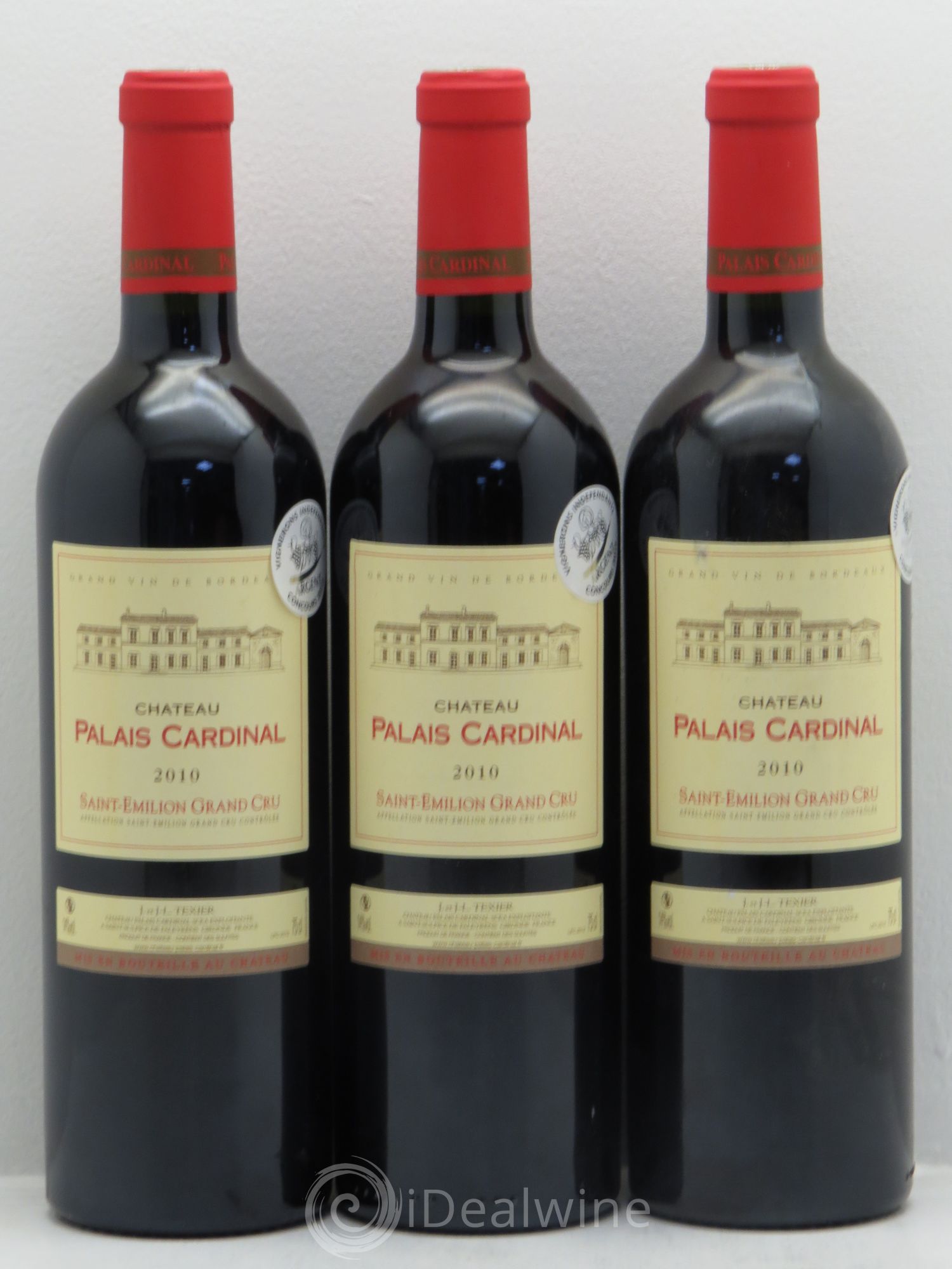 Château Palais Cardinal La Fuie 2010 - Lot de 3 bouteilles - 0