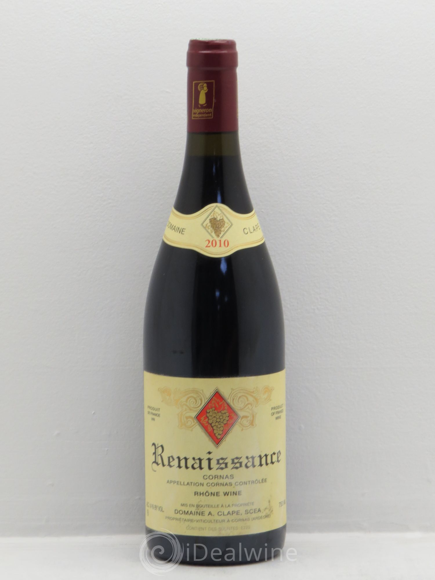 Cornas Renaissance Auguste Clape 2010 - Posten von 1 Flasche - 0