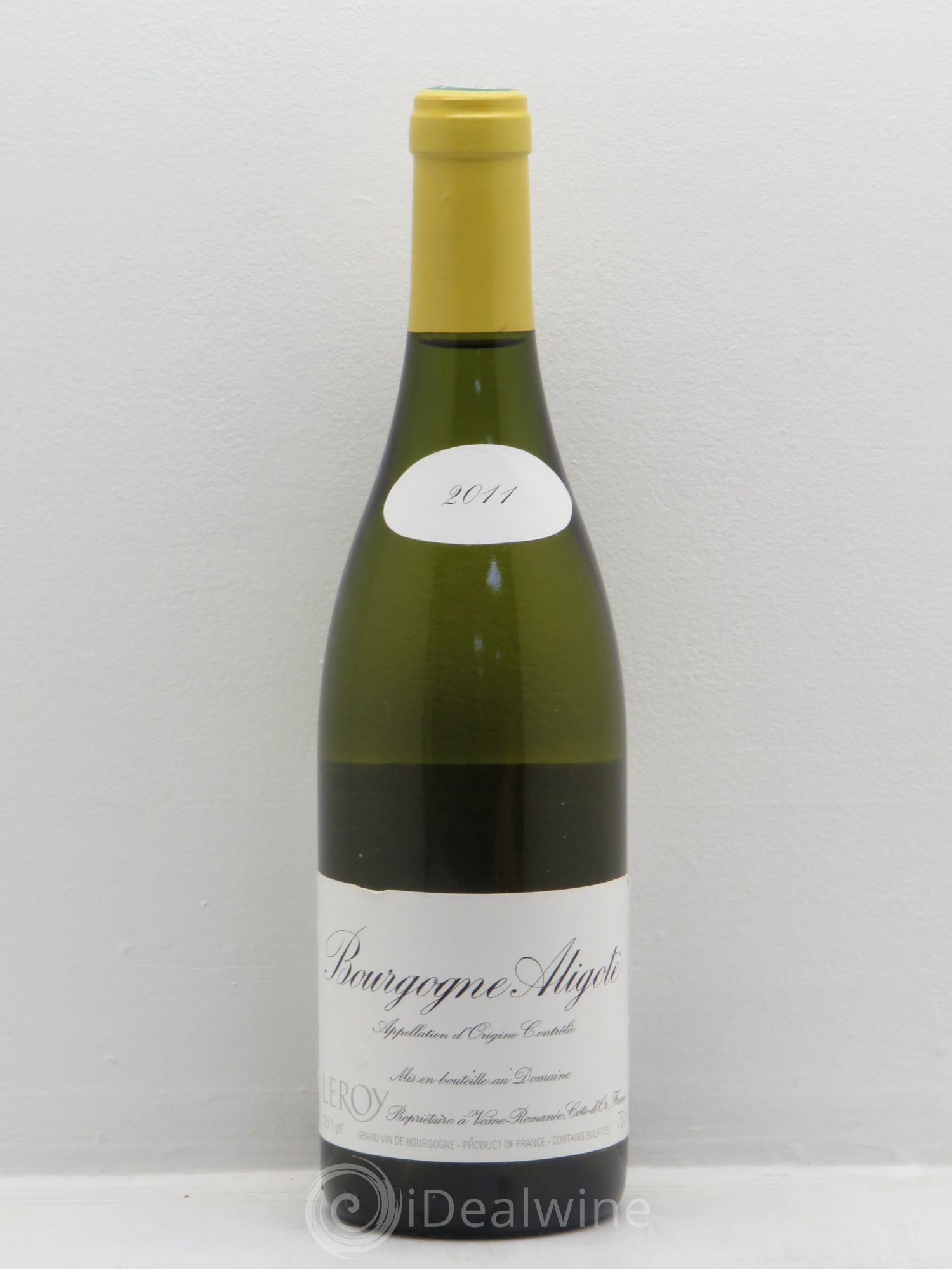Bourgogne Aligoté Leroy (Domaine) 2011 - Lot de 1 bouteille - 0