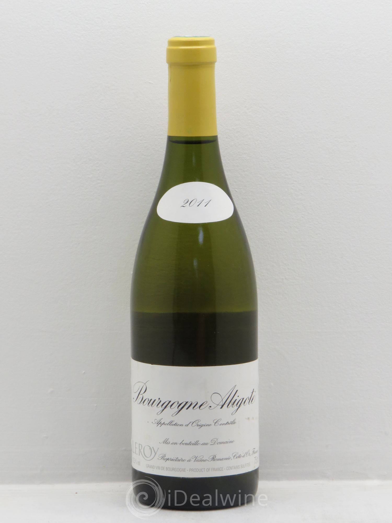 Bourgogne Aligoté Leroy (Domaine) 2011 - Lot de 1 bouteille - 0