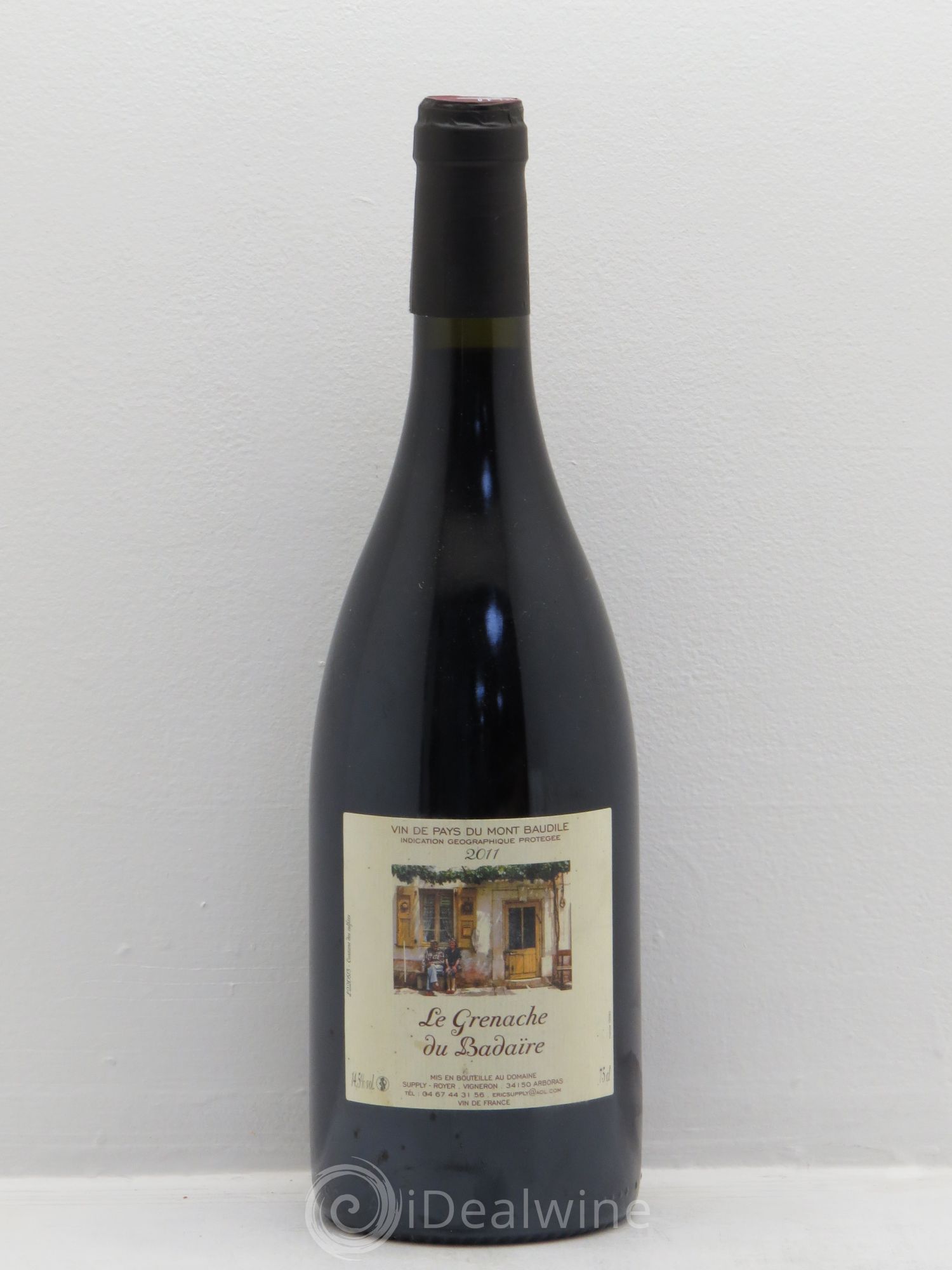 Languedoc Le Grenache du Badaire - Supply Royer 2011 - Posten von 1 Flasche - 0