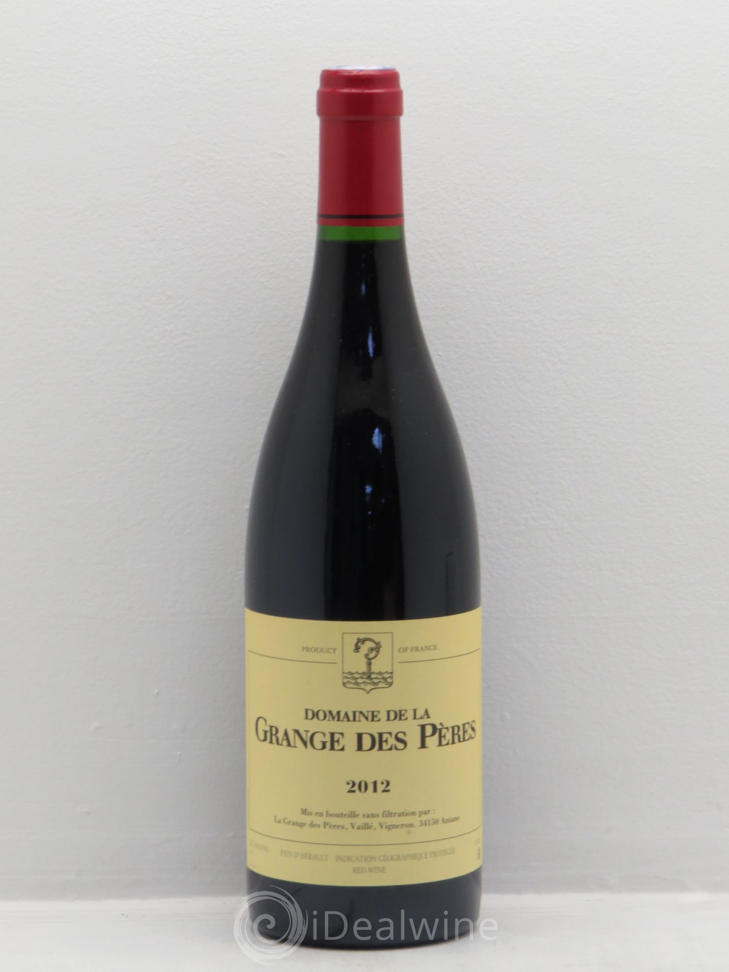 Pays d'Hérault Grange des Pères Laurent Vaillé 2012 - Lot de 1 bouteille - 0