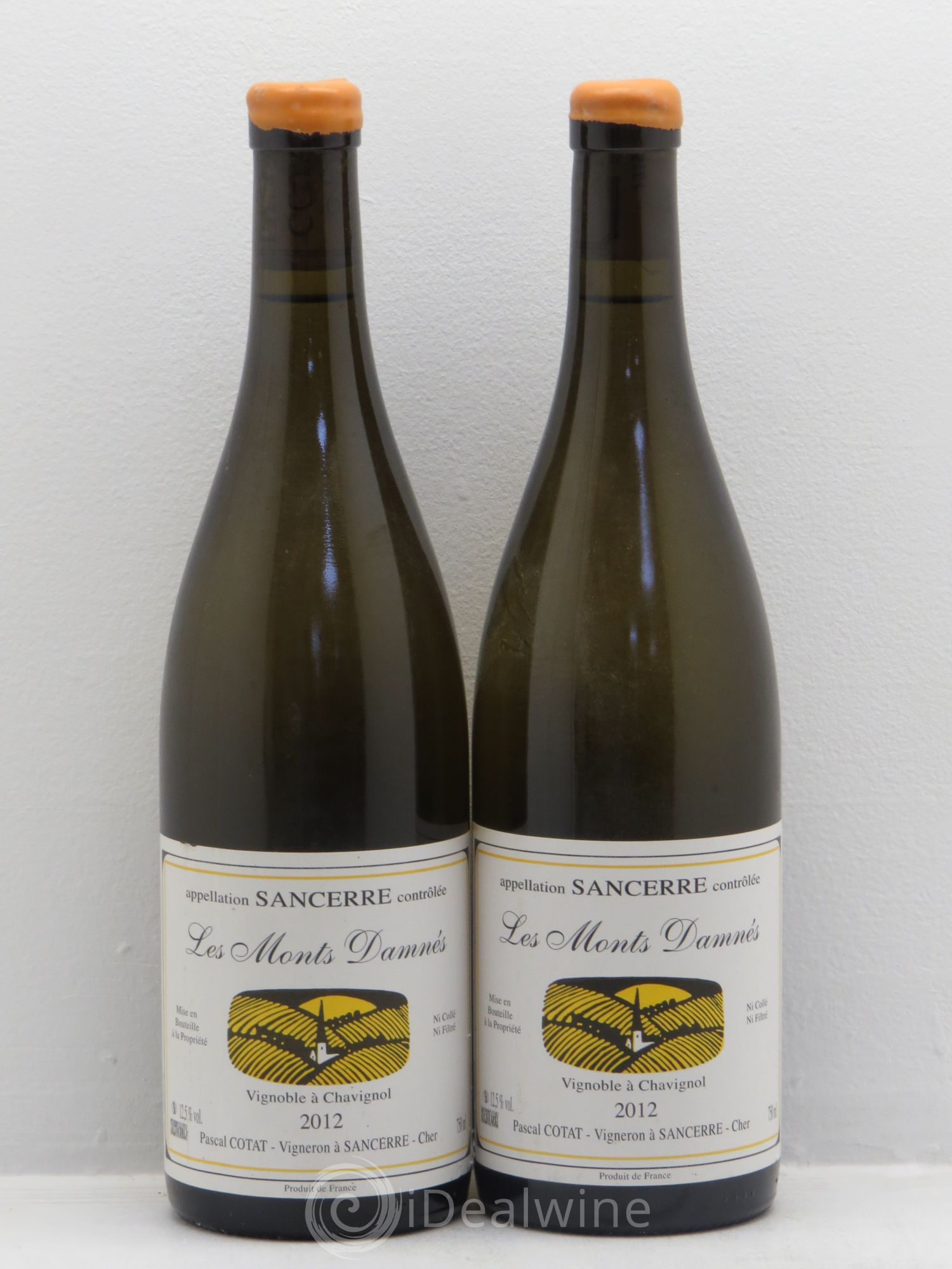 Sancerre Pascal Cotat Les Monts Damnés 2012 - Posten von 2 Flaschen - 0
