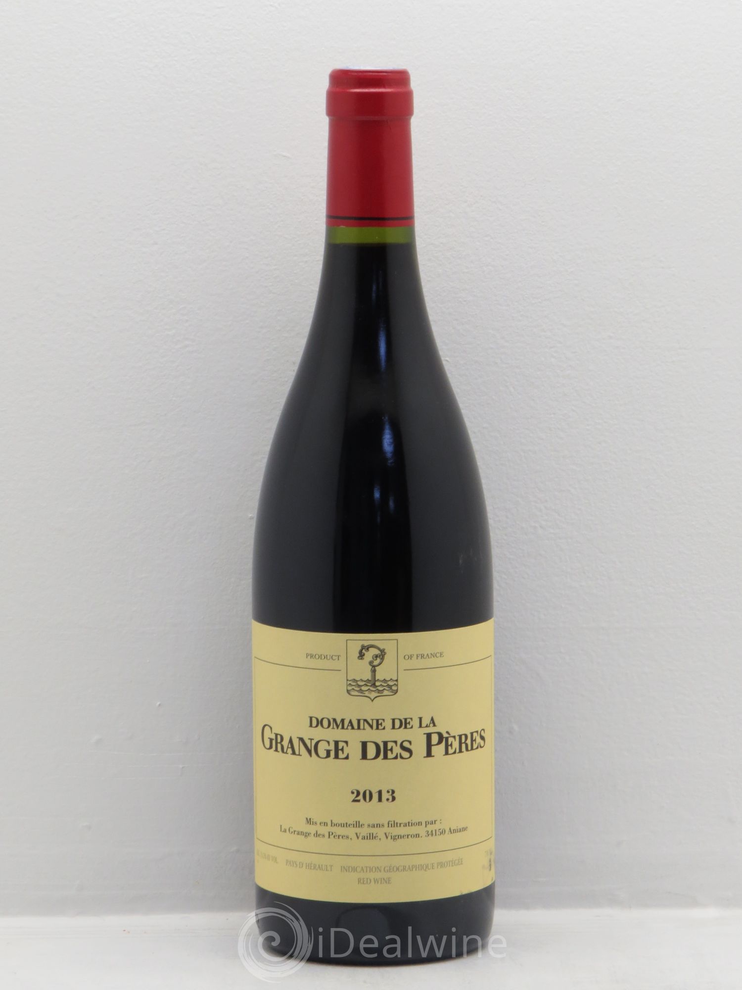 Pays d'Hérault Grange des Pères Laurent Vaillé 2013 - Lot de 1 bouteille - 0