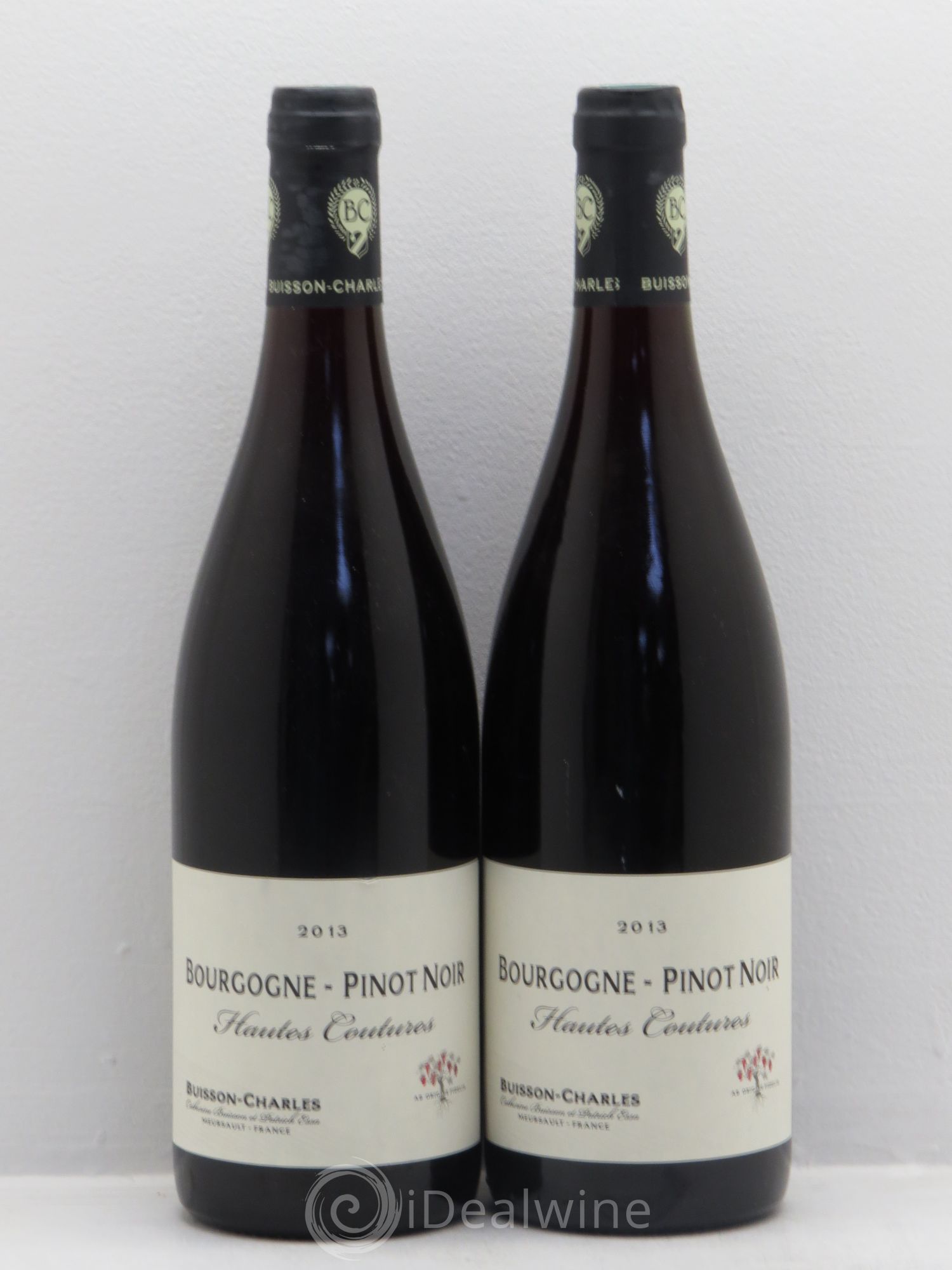 Pinot Noir Hautes Coutures Charles Buisson 2013 - Posten von 2 Flaschen - 0