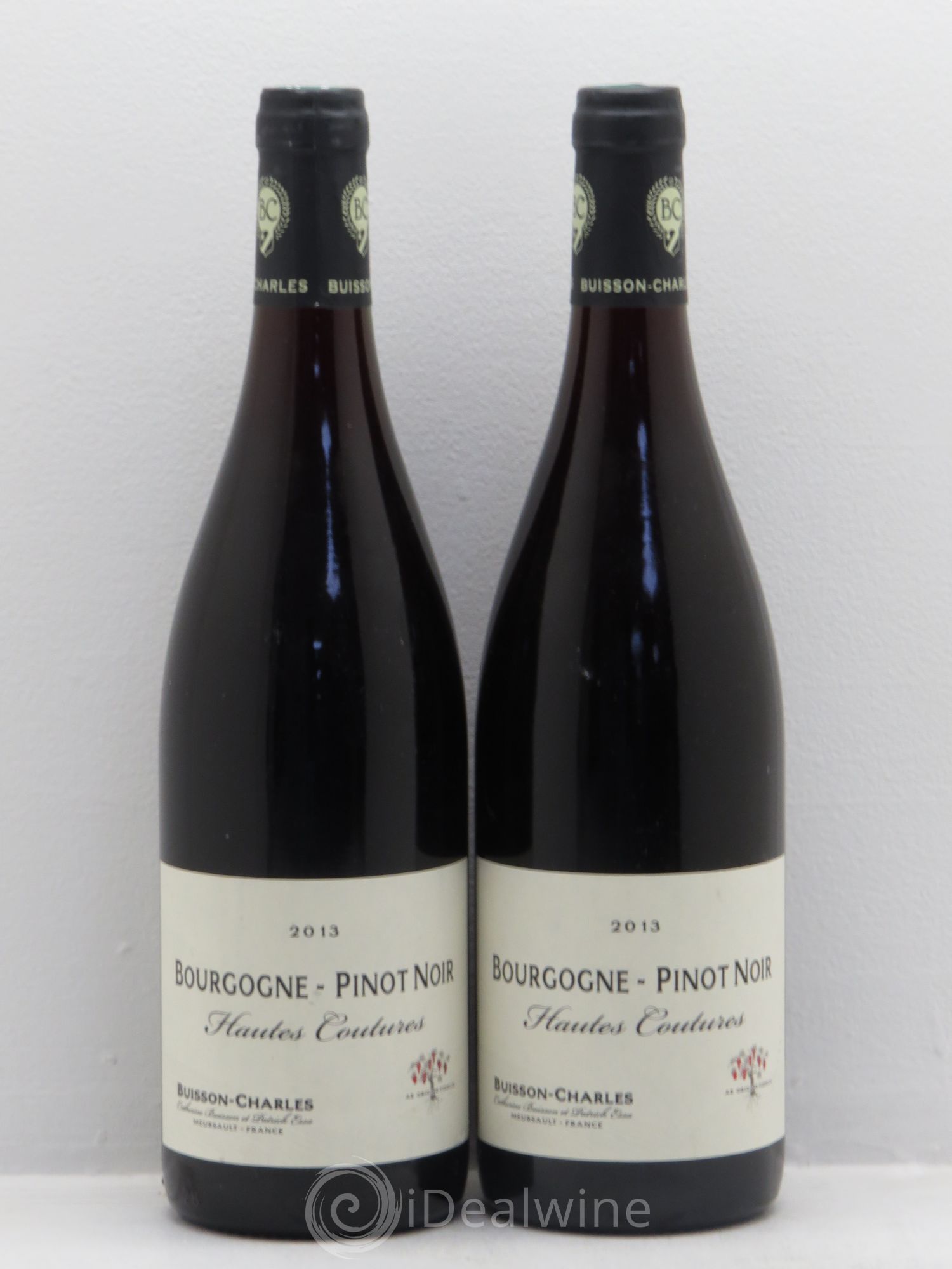 Pinot Noir Hautes Coutures Charles Buisson 2013 - Posten von 2 Flaschen - 0