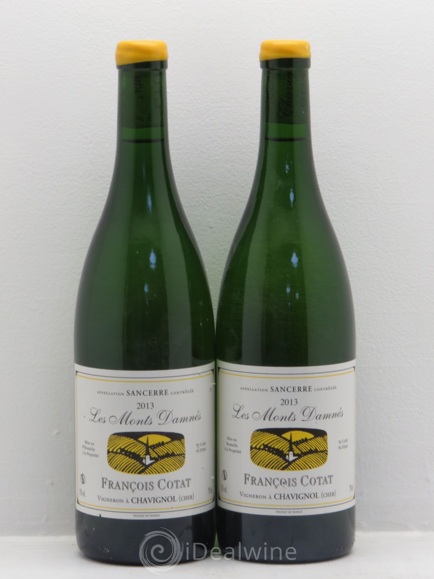 Sancerre Les Monts Damnés François Cotat 2013 - Lot de 2 bouteilles - 0