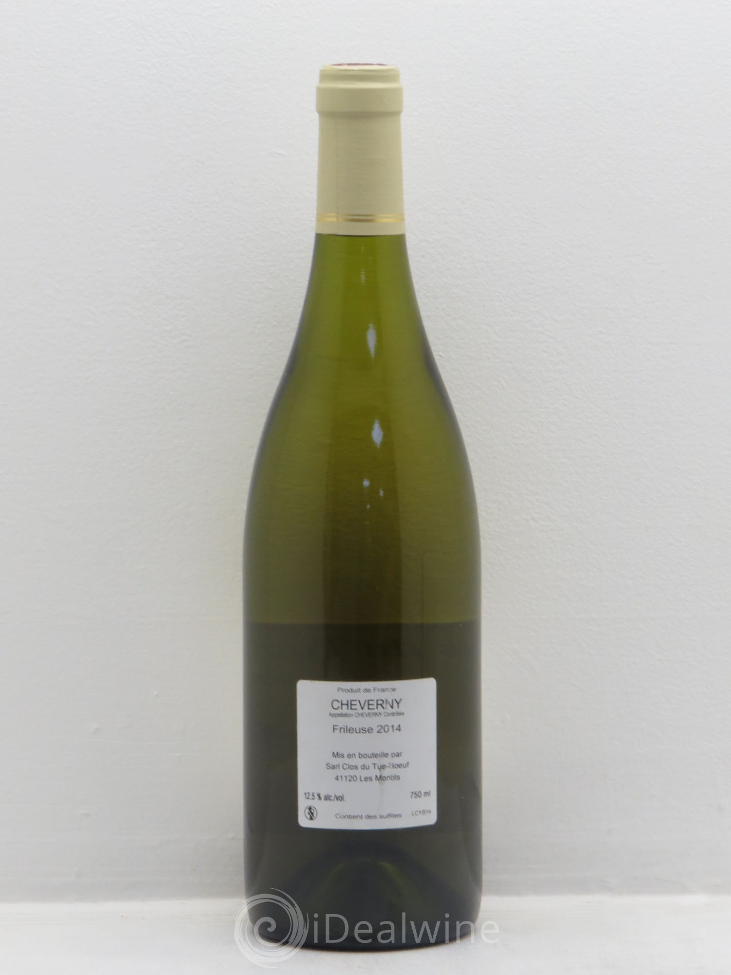Cheverny Frileuse Clos du Tue-Boeuf 2014 - Lot de 1 bouteille - 1