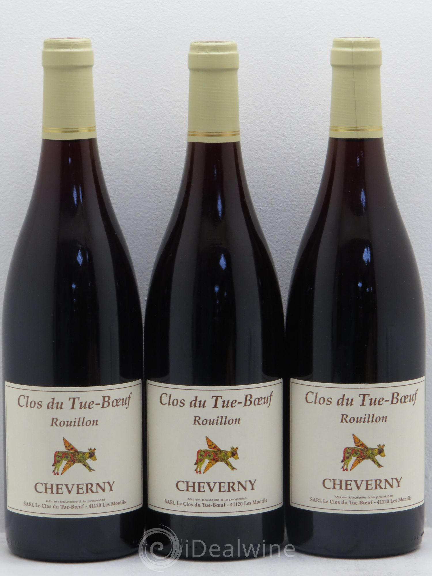 Cheverny Rouillon Clos du Tue-Boeuf 2014 - Lot de 3 bouteilles - 0