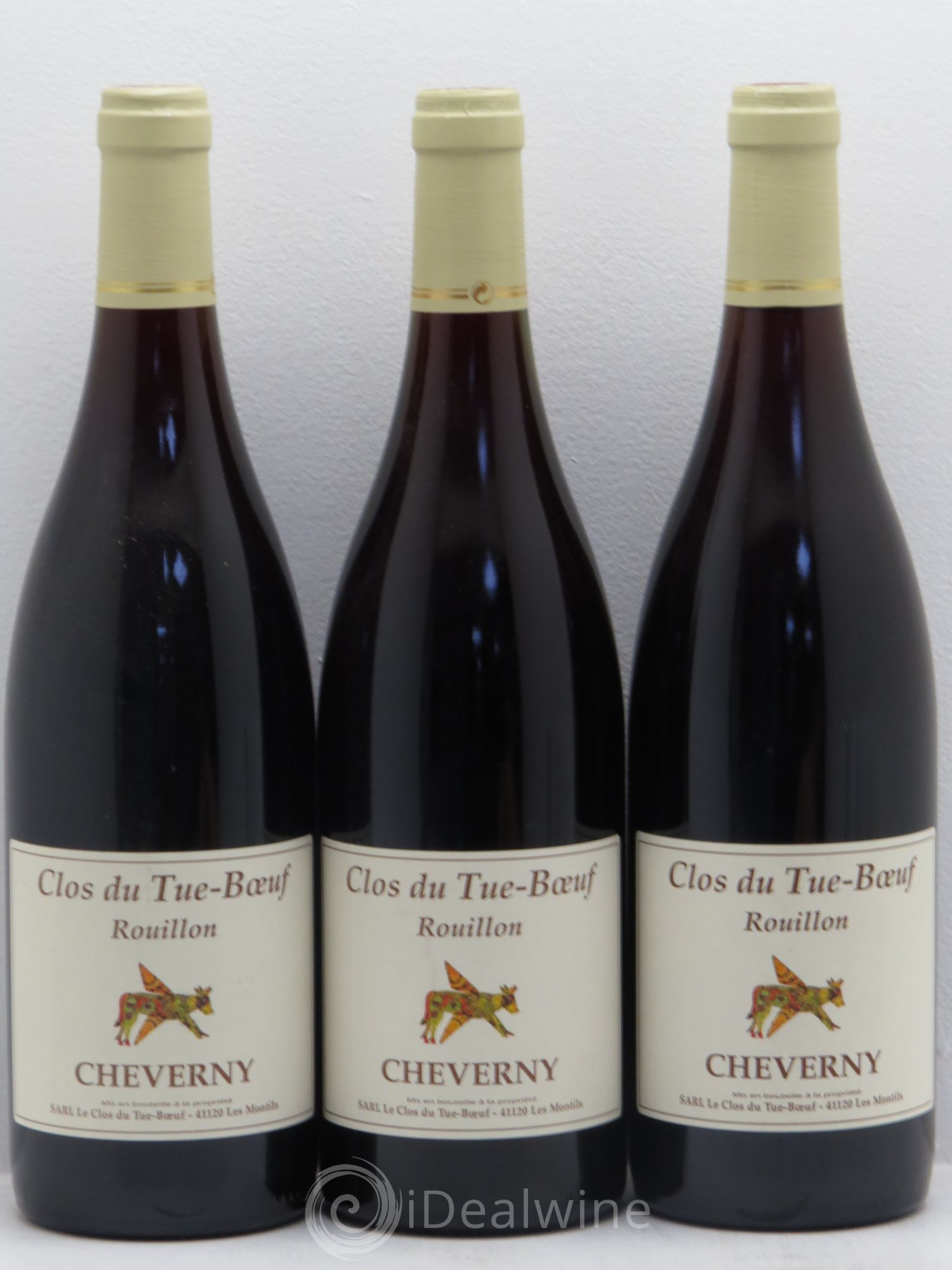 Cheverny Rouillon Clos du Tue-Boeuf 2014 - Lot de 3 bouteilles - 0