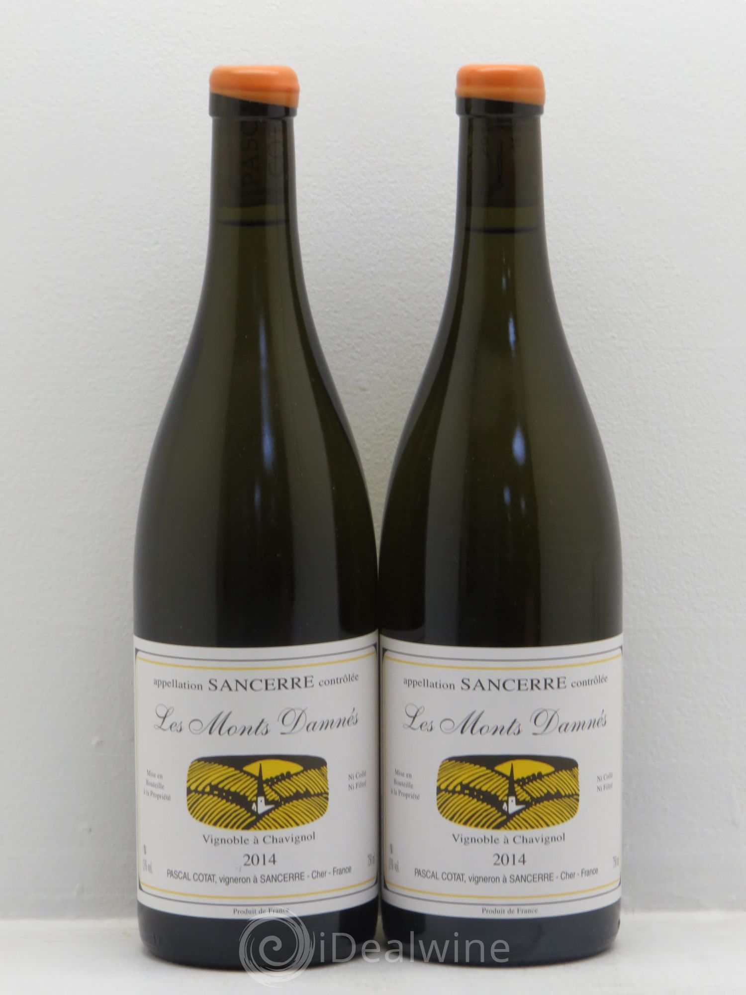Sancerre Monts Damnés Pascal Cotat 2014 - Posten von 2 Flaschen - 0