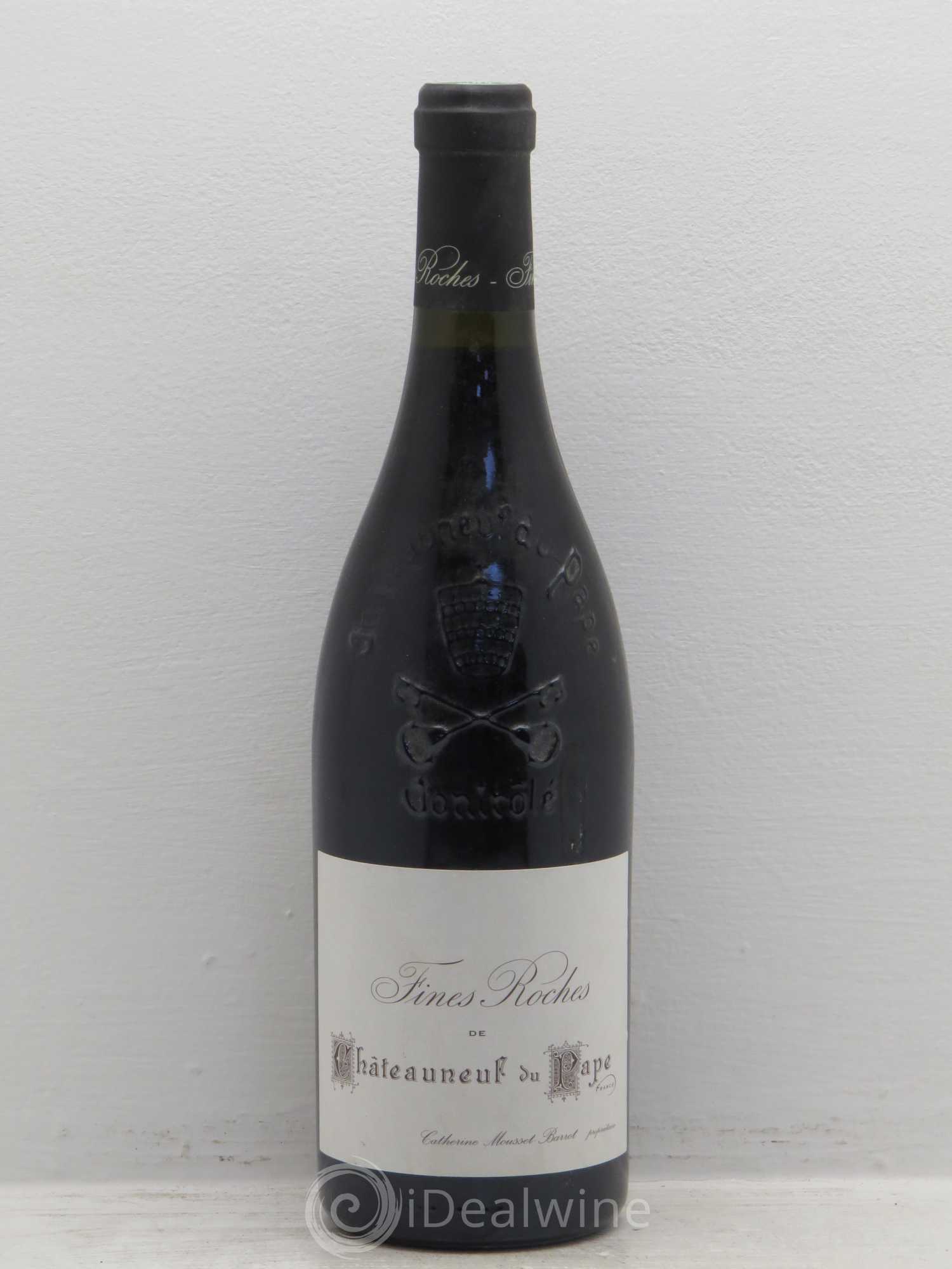 Châteauneuf-du-Pape Fines Roches Catherine Mousset 2005 - Lot de 1 bouteille - 0