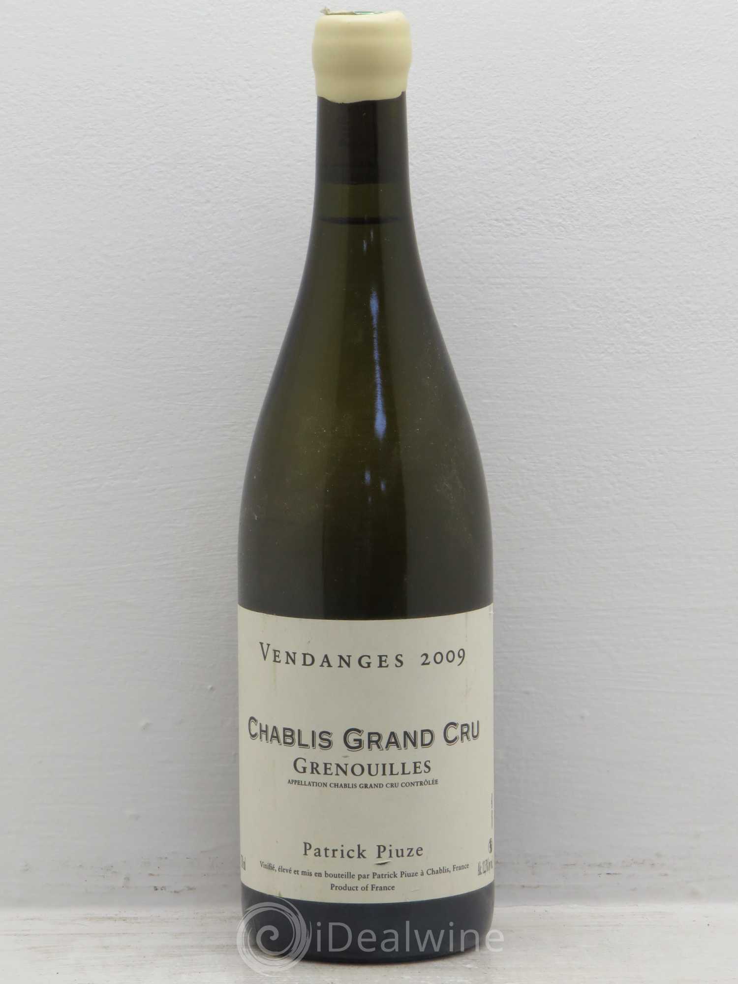 Chablis 1er Cru Grenouilles Puize 2009 - Posten von 1 Flasche - 0